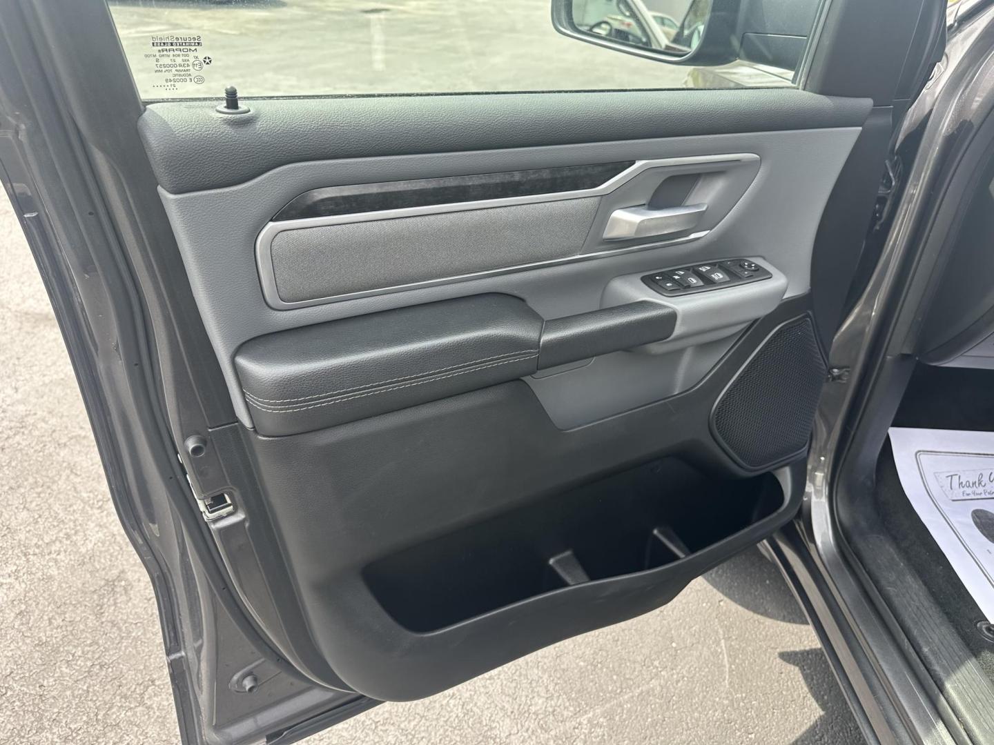 2021 Gray RAM 1500 Big Horn Quad Cab 4WD (1C6SRFBT2MN) with an Hemi engine, 8A transmission, located at 8464 Route 219, Brockway, PA, 15824, (814) 265-1330, 41.226871, -78.780518 - Very clean and well taken care of 2021 Ram 1500 Q/Cab Big Horn 4wd truck with air condition, power windows and locks, spray in liner, alloy wheels and HEMI motor. Low miles, 1-owner, serviced and comes with factory warranty. - Photo#6