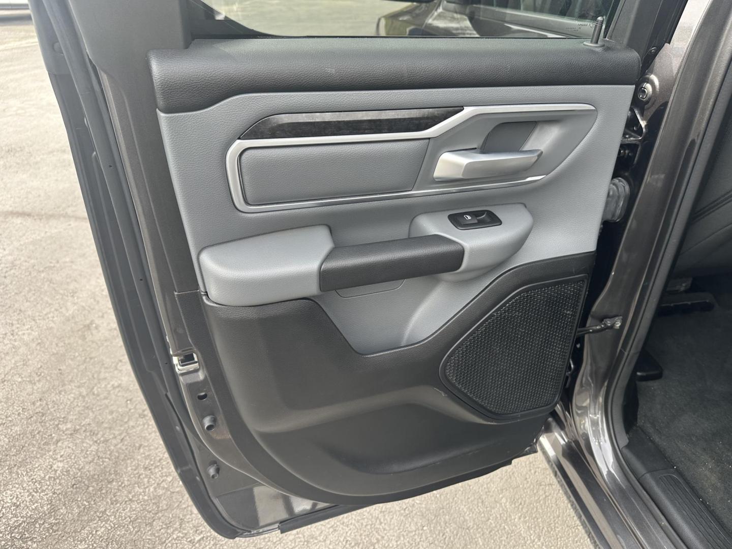 2021 Gray RAM 1500 Big Horn Quad Cab 4WD (1C6SRFBT2MN) with an Hemi engine, 8A transmission, located at 8464 Route 219, Brockway, PA, 15824, (814) 265-1330, 41.226871, -78.780518 - Very clean and well taken care of 2021 Ram 1500 Q/Cab Big Horn 4wd truck with air condition, power windows and locks, spray in liner, alloy wheels and HEMI motor. Low miles, 1-owner, serviced and comes with factory warranty. - Photo#10