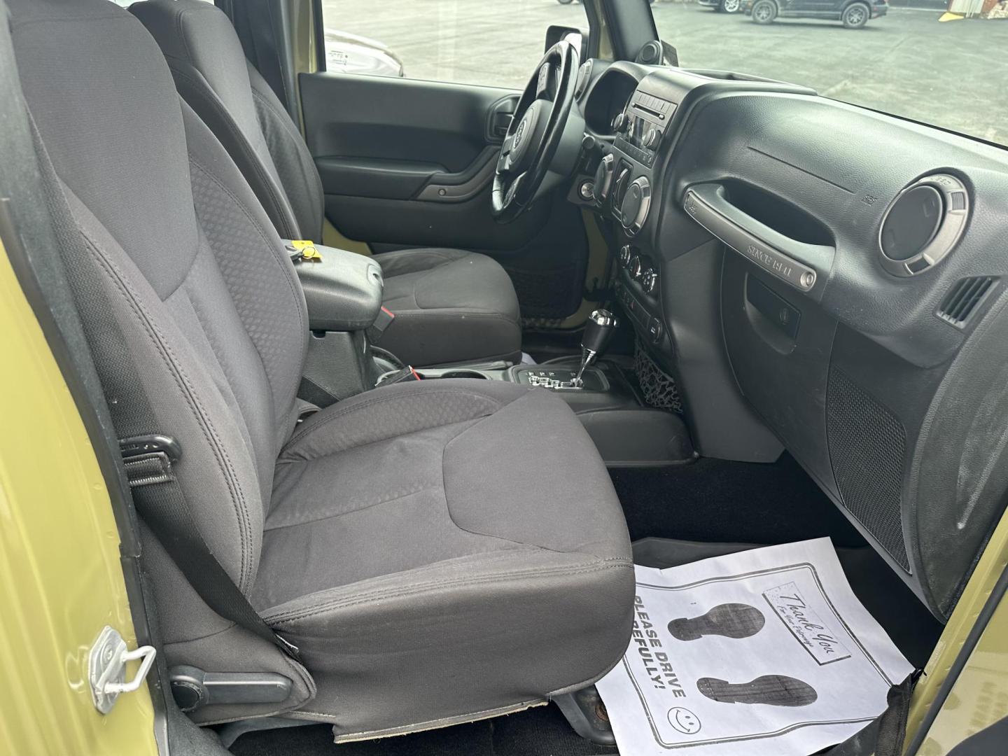2013 Green Jeep Wrangler Unlimited Sport 4WD (1C4BJWDG5DL) with an 3.6L V6 DOHC 24V FFV engine, located at 8464 Route 219, Brockway, PA, 15824, (814) 265-1330, 41.226871, -78.780518 - Sharp looking 2013 Jeep Wrangler Unlimited Sport with 4wd, auto, air condition, power windows and locks, hard top, lift kit, and much more. This pre owned Jeep Wrangler is well taken care of and priced to sell! - Photo#15