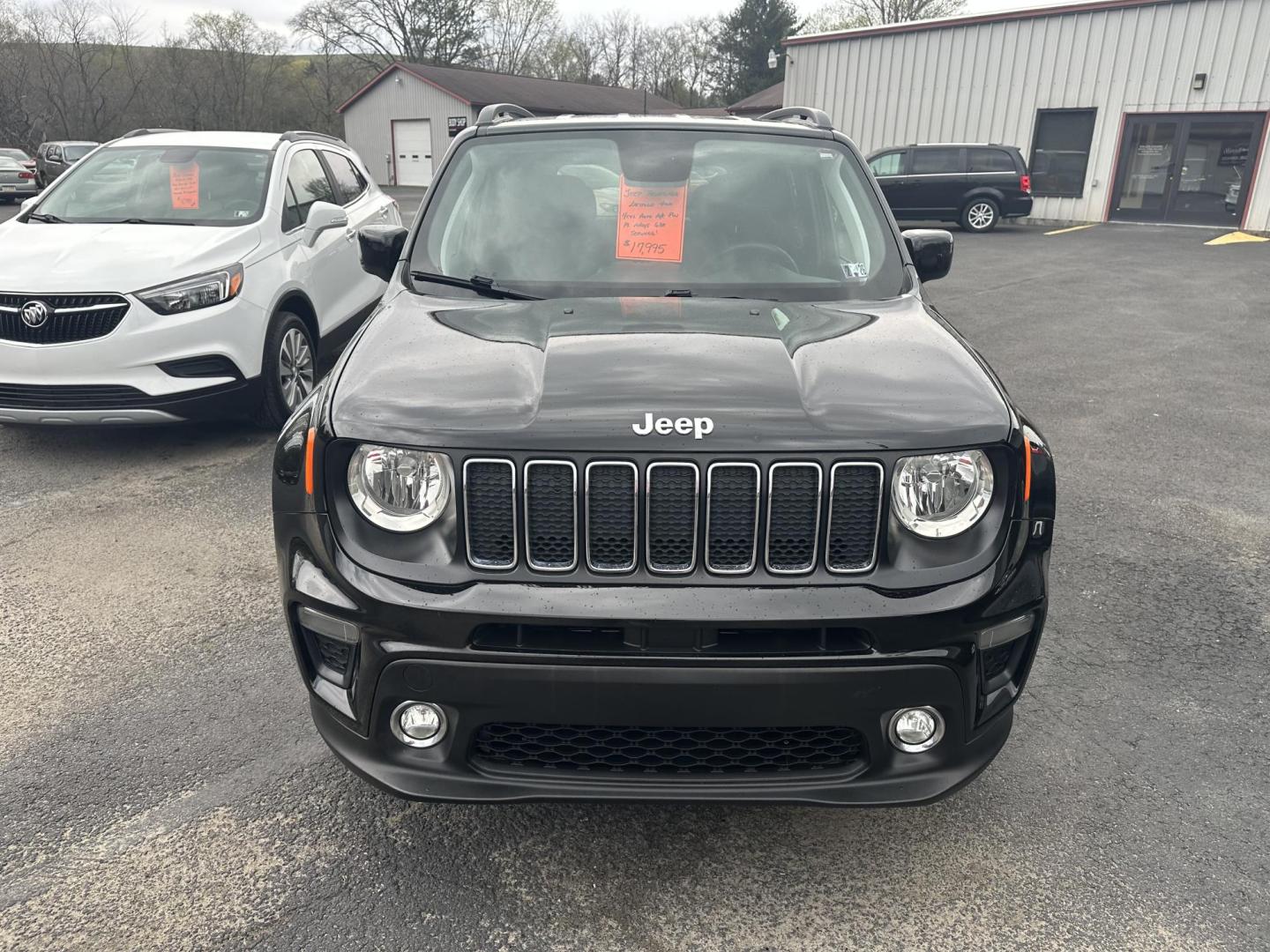 2020 Black Jeep Renegade Latitude 4WD (ZACNJBBB7LP) with an 2.4L L4 DOHC 16V engine, 9A transmission, located at 8464 Route 219, Brockway, PA, 15824, (814) 265-1330, 41.226871, -78.780518 - Photo#20