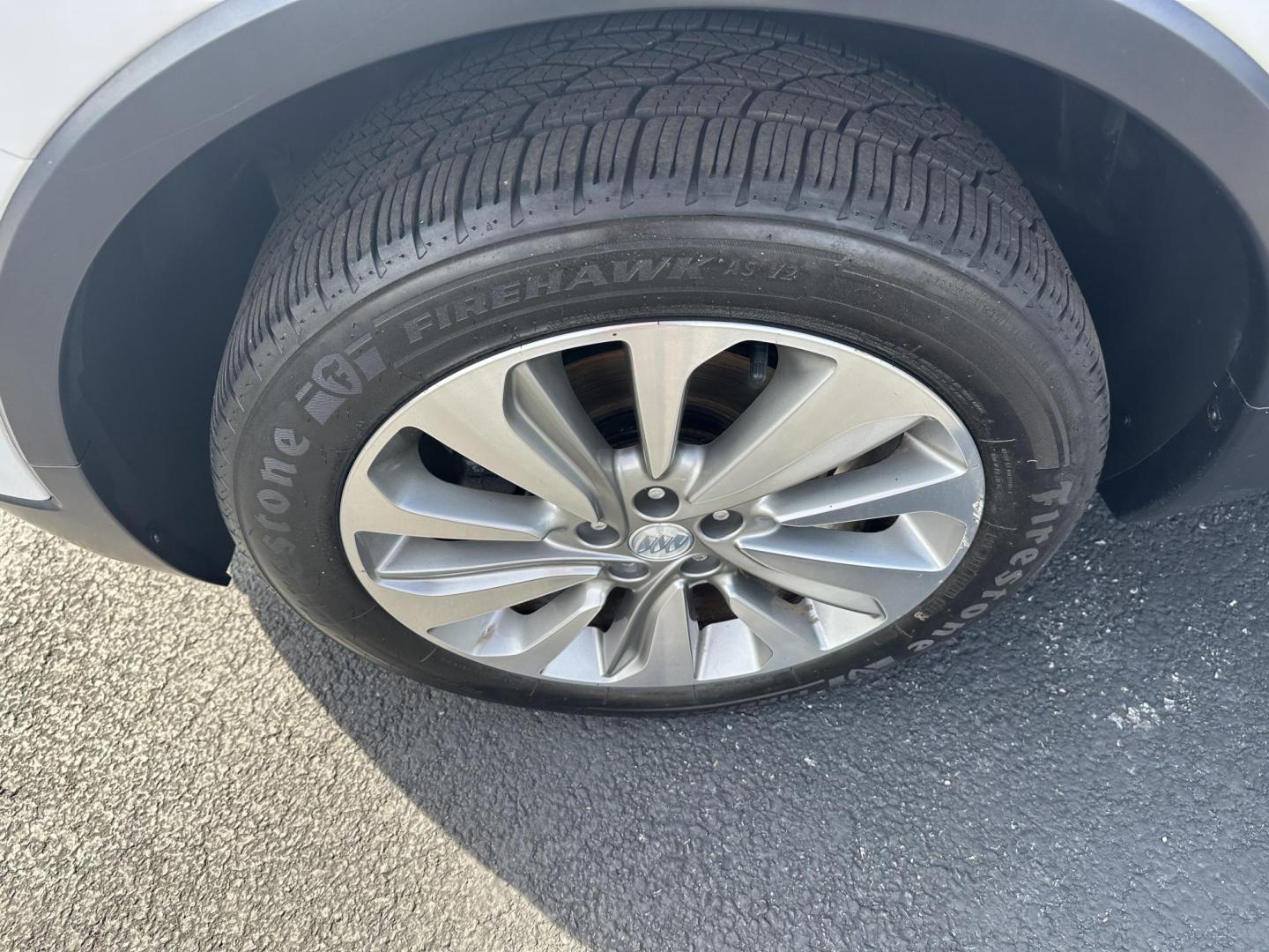 2017 White Buick Encore Preferred AWD (KL4CJESBXHB) with an 1.4L L4 DOHC 16V TURBO engine, 6A transmission, located at 8464 Route 219, Brockway, PA, 15824, (814) 265-1330, 41.226871, -78.780518 - Photo#1