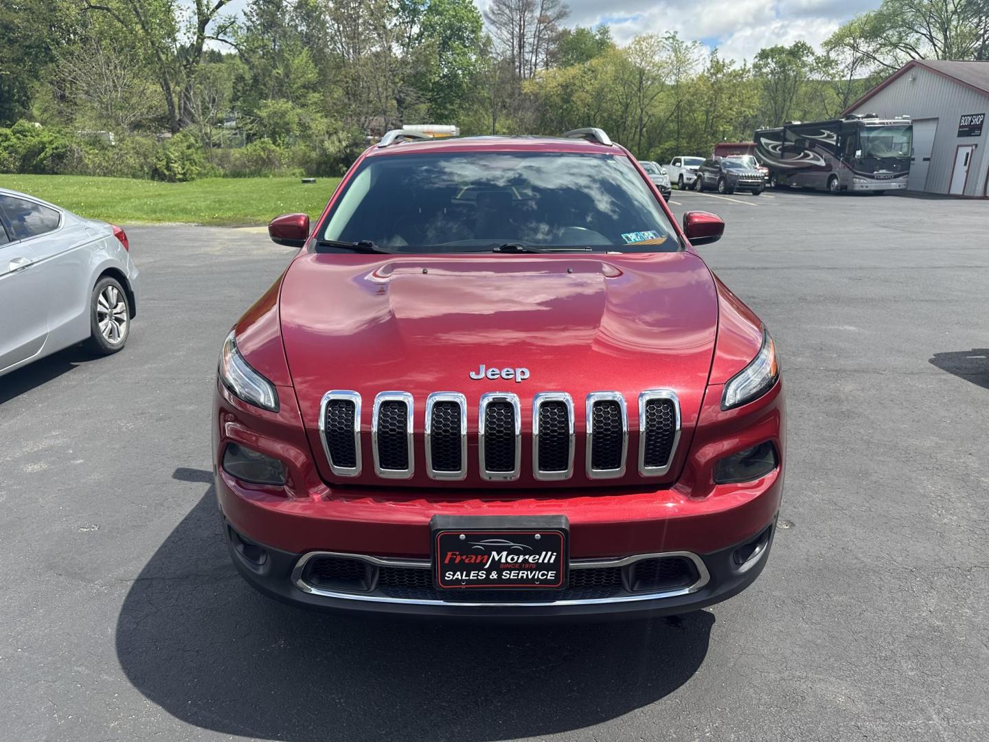 2016 Red /BLACK Jeep Cherokee Limited 4WD (1C4PJMDS6GW) with an 3.2L V6 DOHC 24V engine, 9-Speed Automatic transmission, located at 8464 Route 219, Brockway, PA, 15824, (814) 265-1330, 41.226871, -78.780518 - New arrival and one nice 2016 Jeep Cherokee Limited 4wd well equipped and serviced up. Leather interior with power/heated front seats, pano roof, navigation, chrome alloy wheels, and much more. This Jeep suv has only 68000 miles. - Photo#23