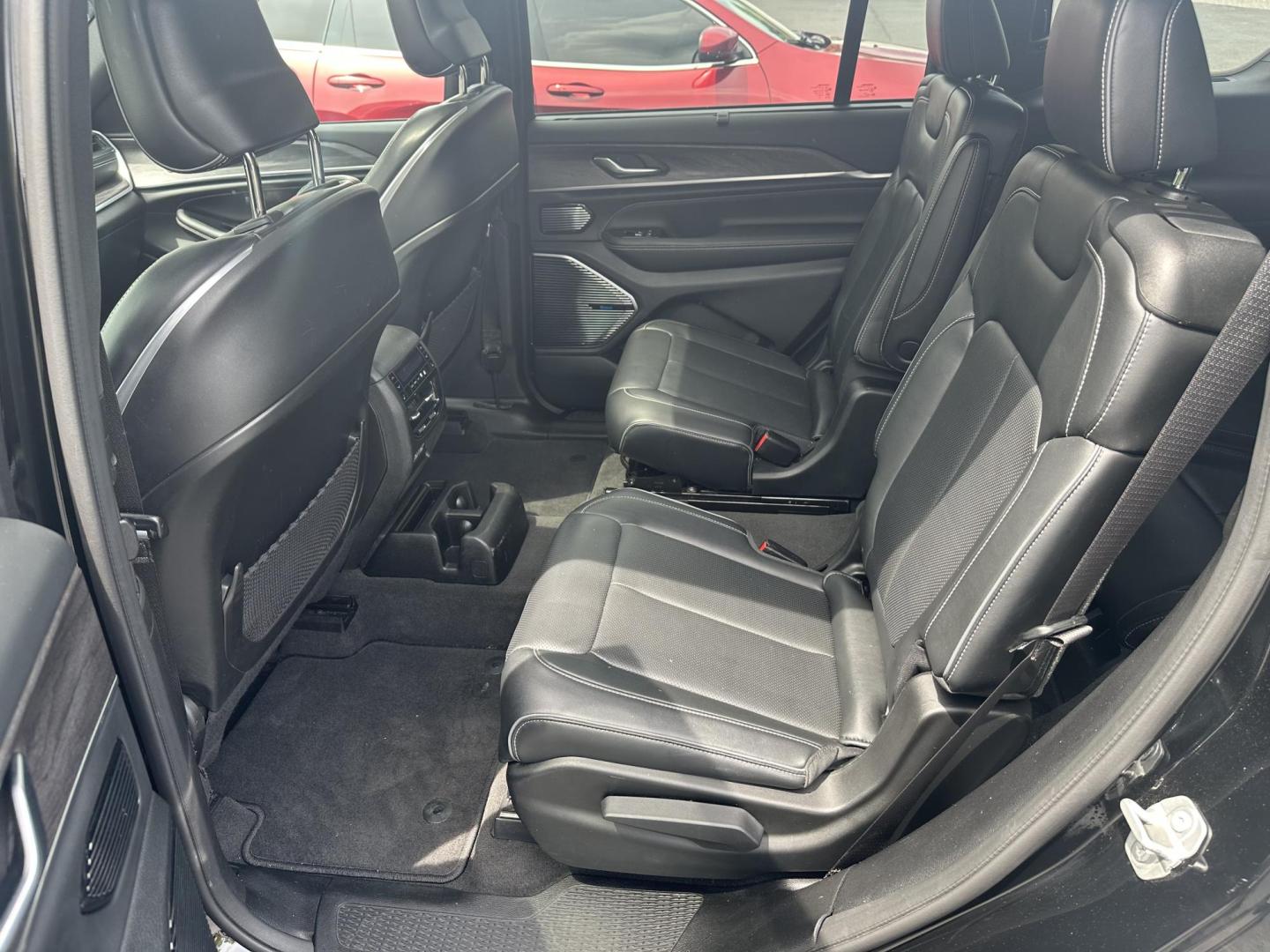 2021 Black Jeep Grand Cherokee L Overland 4WD (1C4RJKDG9M8) with an 3.6L V6 DOHC 24V engine, 8A transmission, located at 8464 Route 219, Brockway, PA, 15824, (814) 265-1330, 41.226871, -78.780518 - MUST SEE 2021 JEEP GRAND CHEROKEE L OVERLAND WELL EQUIPPED AND SERVICED UP...This pre owned Jeep has leather interior with power/heated front seats, pano roof, navigation, captain chairs, rear a/c, back up camera, factory alloy wheels and low miles. This Jeep suv is a 1-owner with a little factory w - Photo#10
