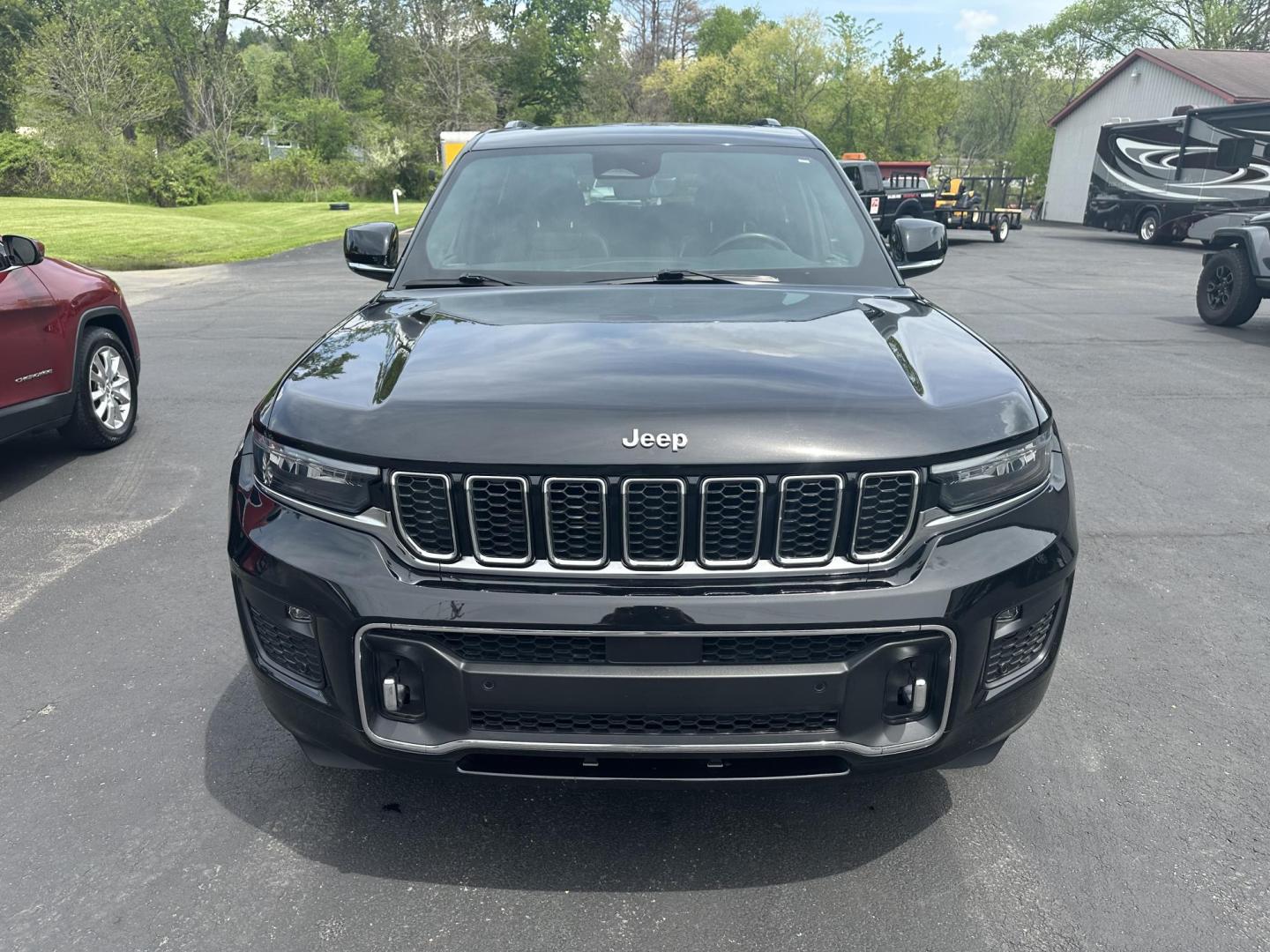 2021 Black Jeep Grand Cherokee L Overland 4WD (1C4RJKDG9M8) with an 3.6L V6 DOHC 24V engine, 8A transmission, located at 8464 Route 219, Brockway, PA, 15824, (814) 265-1330, 41.226871, -78.780518 - MUST SEE 2021 JEEP GRAND CHEROKEE L OVERLAND WELL EQUIPPED AND SERVICED UP...This pre owned Jeep has leather interior with power/heated front seats, pano roof, navigation, captain chairs, rear a/c, back up camera, factory alloy wheels and low miles. This Jeep suv is a 1-owner with a little factory w - Photo#23