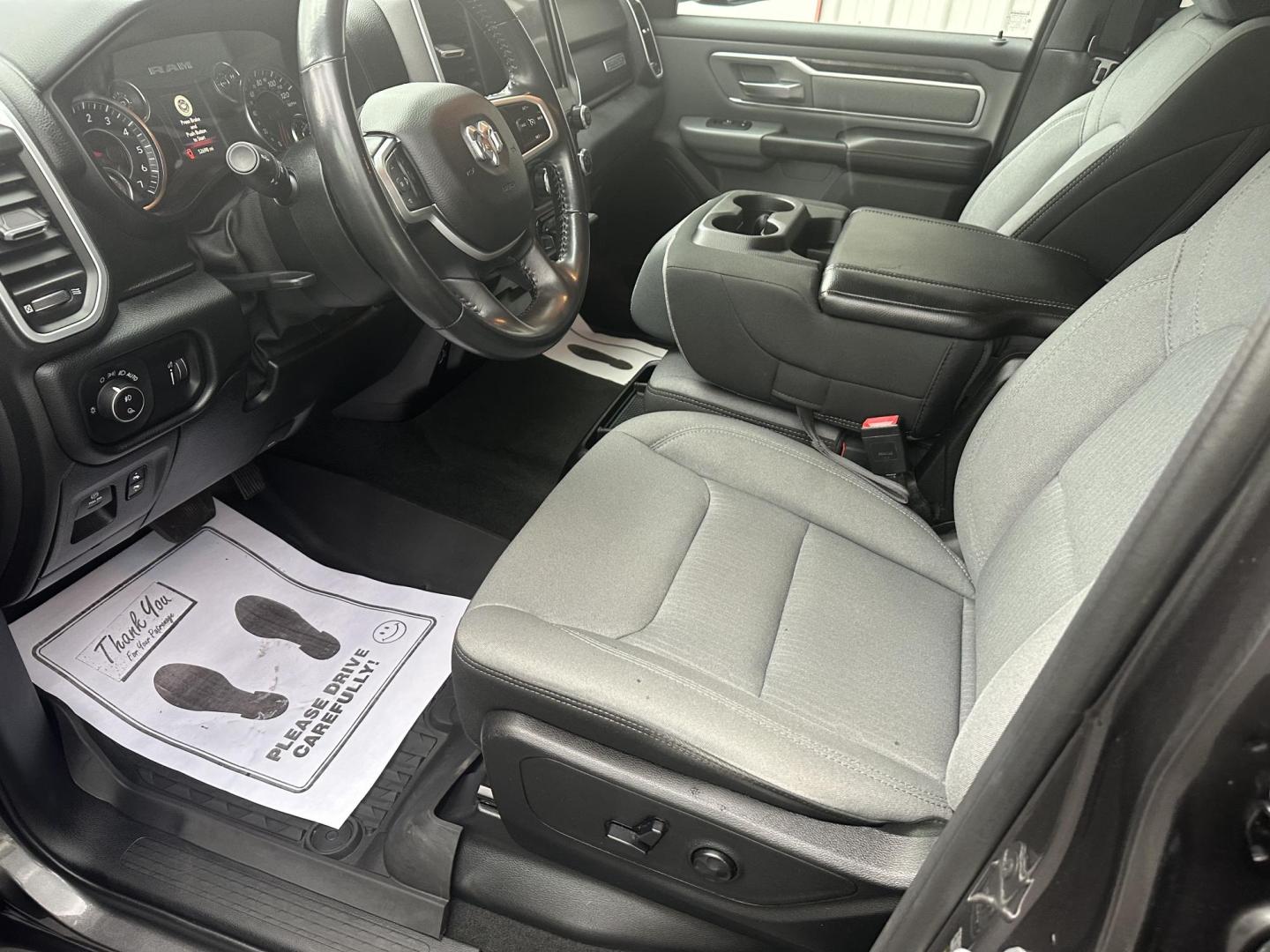 2021 Gray RAM 1500 Big Horn Quad Cab 4WD (1C6SRFBT0MN) with an V8 engine, 8A transmission, located at 8464 Route 219, Brockway, PA, 15824, (814) 265-1330, 41.226871, -78.780518 - Good looking 2021 Ram 1500 Q/Cab 4wd with Hemi motor, air condition, power windows and locks. factory hitch, power seat and much more. This Ram truck is serviced, Pa-inspected, and comes with a warranty. - Photo#4