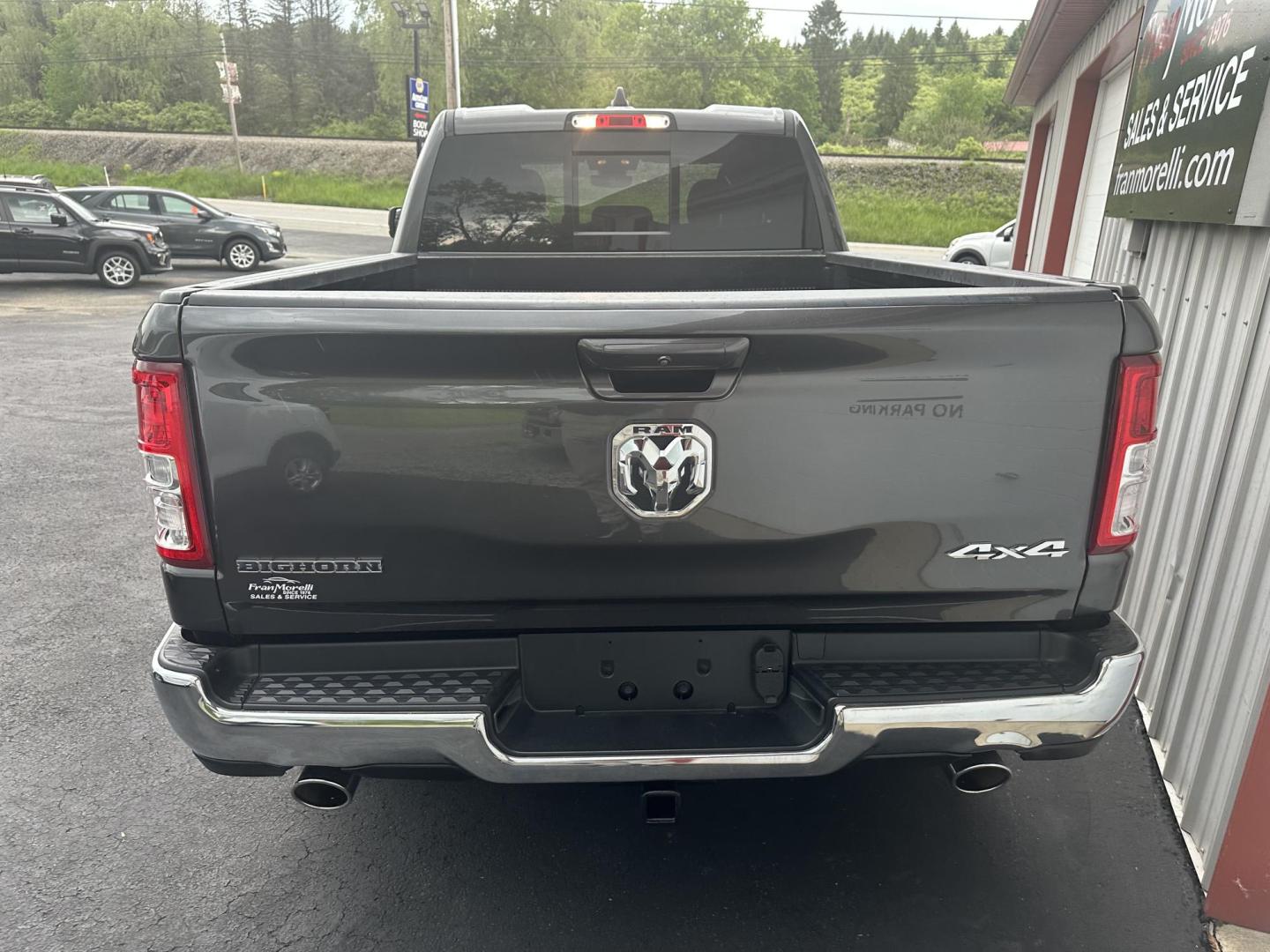 2021 Gray RAM 1500 Big Horn Quad Cab 4WD (1C6SRFBT0MN) with an V8 engine, 8A transmission, located at 8464 Route 219, Brockway, PA, 15824, (814) 265-1330, 41.226871, -78.780518 - Good looking 2021 Ram 1500 Q/Cab 4wd with Hemi motor, air condition, power windows and locks. factory hitch, power seat and much more. This Ram truck is serviced, Pa-inspected, and comes with a warranty. - Photo#10