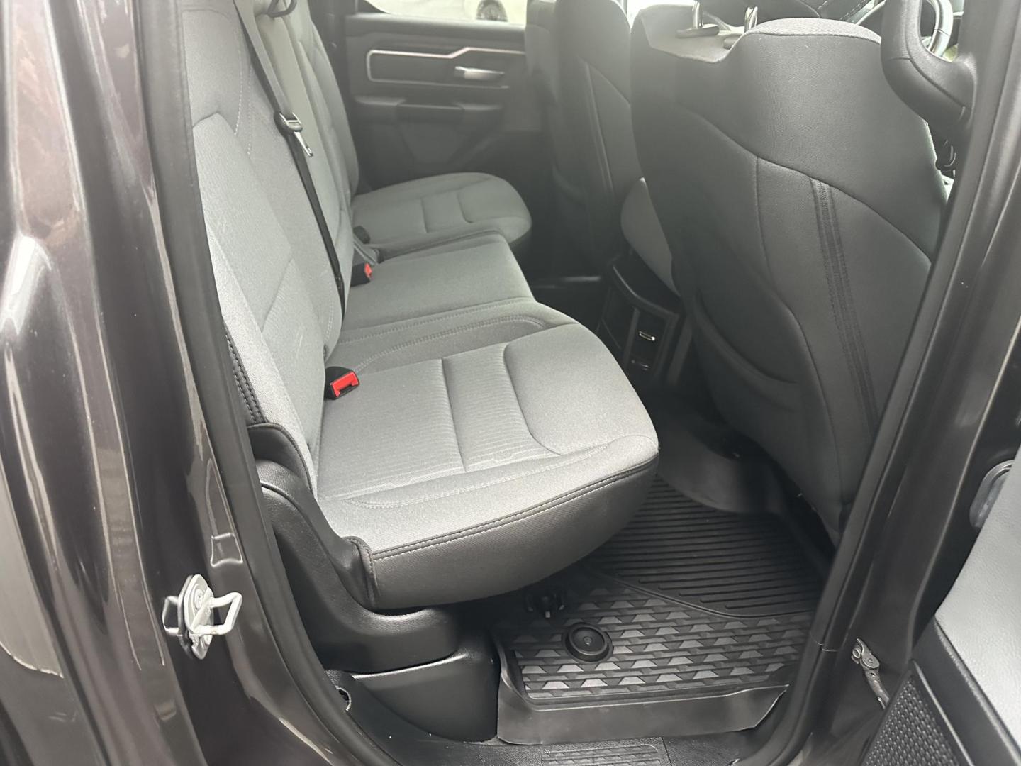 2021 Gray RAM 1500 Big Horn Quad Cab 4WD (1C6SRFBT0MN) with an V8 engine, 8A transmission, located at 8464 Route 219, Brockway, PA, 15824, (814) 265-1330, 41.226871, -78.780518 - Good looking 2021 Ram 1500 Q/Cab 4wd with Hemi motor, air condition, power windows and locks. factory hitch, power seat and much more. This Ram truck is serviced, Pa-inspected, and comes with a warranty. - Photo#12