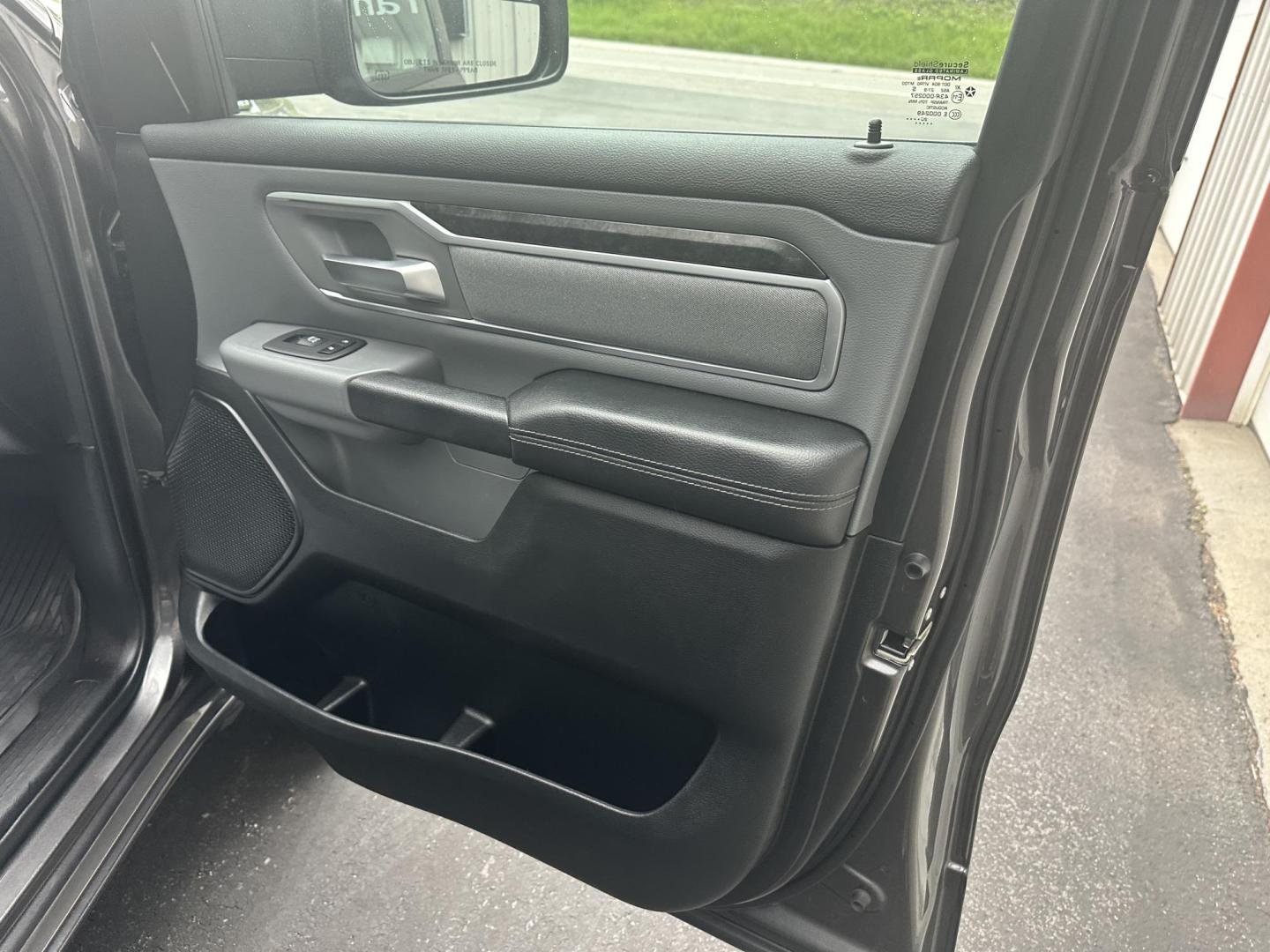 2021 Gray RAM 1500 Big Horn Quad Cab 4WD (1C6SRFBT0MN) with an V8 engine, 8A transmission, located at 8464 Route 219, Brockway, PA, 15824, (814) 265-1330, 41.226871, -78.780518 - Good looking 2021 Ram 1500 Q/Cab 4wd with Hemi motor, air condition, power windows and locks. factory hitch, power seat and much more. This Ram truck is serviced, Pa-inspected, and comes with a warranty. - Photo#15