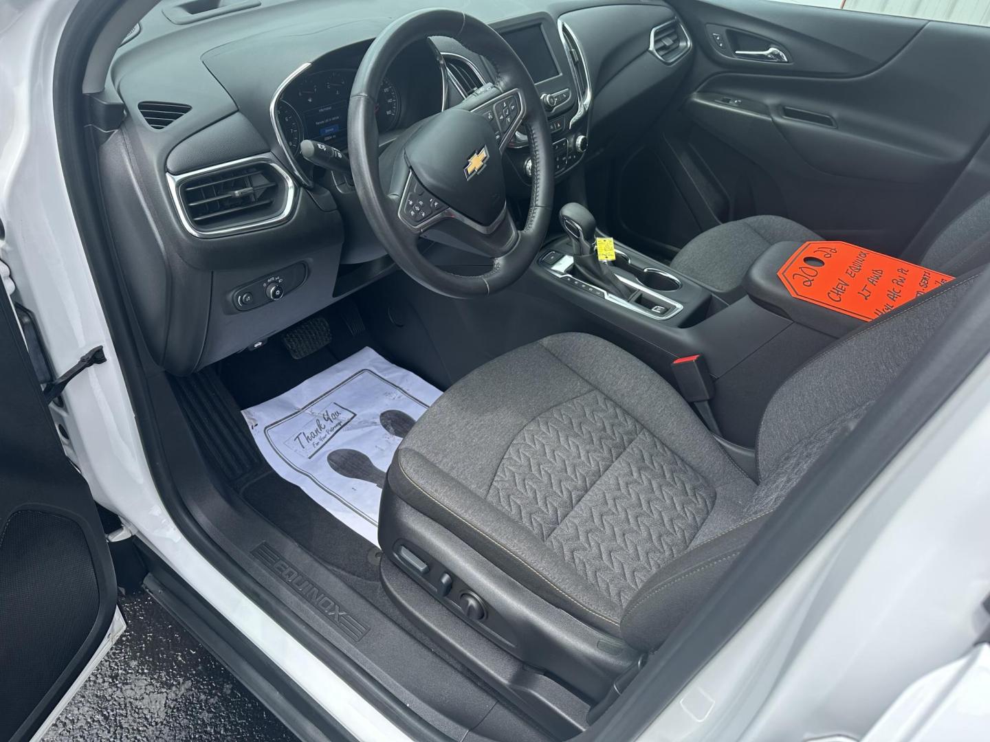 2022 White Chevrolet Equinox LT AWD (3GNAXUEV9NL) with an 1.5L L4 DOHC 16V TURBO engine, 6A transmission, located at 8464 Route 219, Brockway, PA, 15824, (814) 265-1330, 41.226871, -78.780518 - This Chevy Equinox LT AWD is well equipped, 1-owner, and in excellent shape. Power/heated front seats, heated steering wheel, power rear hatch, factory alloy wheels, and ONLY 20500 miles. This Chevy suv is serviced, Inspected, and comes with some remaining factory warranty. Priced well under retail - Photo#2