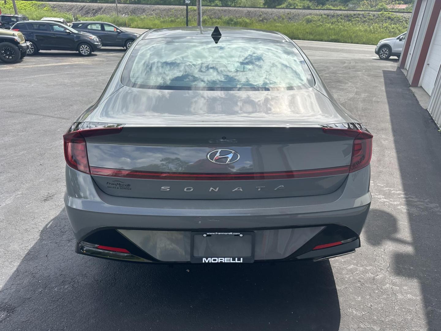 2023 Gray Hyundai Sonata SEL (KMHL64JA1PA) with an 2.5L L4 DOHC 16V engine, 8A transmission, located at 8464 Route 219, Brockway, PA, 15824, (814) 265-1330, 41.226871, -78.780518 - Photo#11