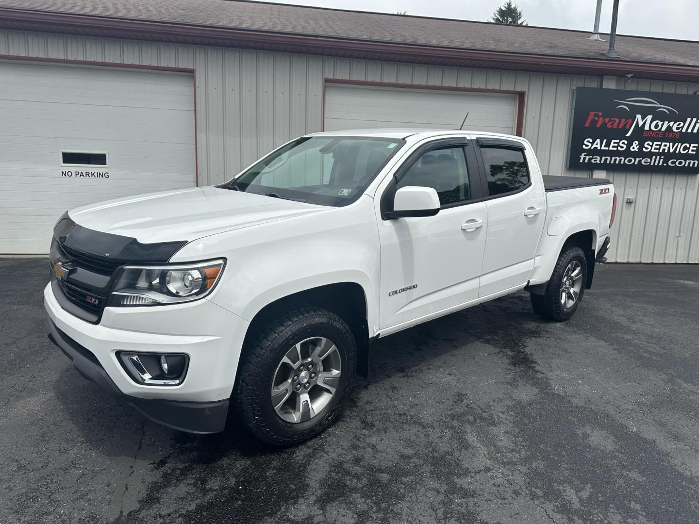 2019 White Chevrolet Colorado Z71 Crew Cab 4WD Short Box (1GCGTDEN8K1) with an 3.6L V6 DOHC 24V GAS engine, 6A transmission, located at 8464 Route 219, Brockway, PA, 15824, (814) 265-1330, 41.226871, -78.780518 - 2019 Chev Colorado Crew Z71 with V6 engine, air condition, power/heated front seats, factory wheels, hitch, rear sliding window and much more. ONLY 64000 miles on this 1-owner truck. - Photo#0