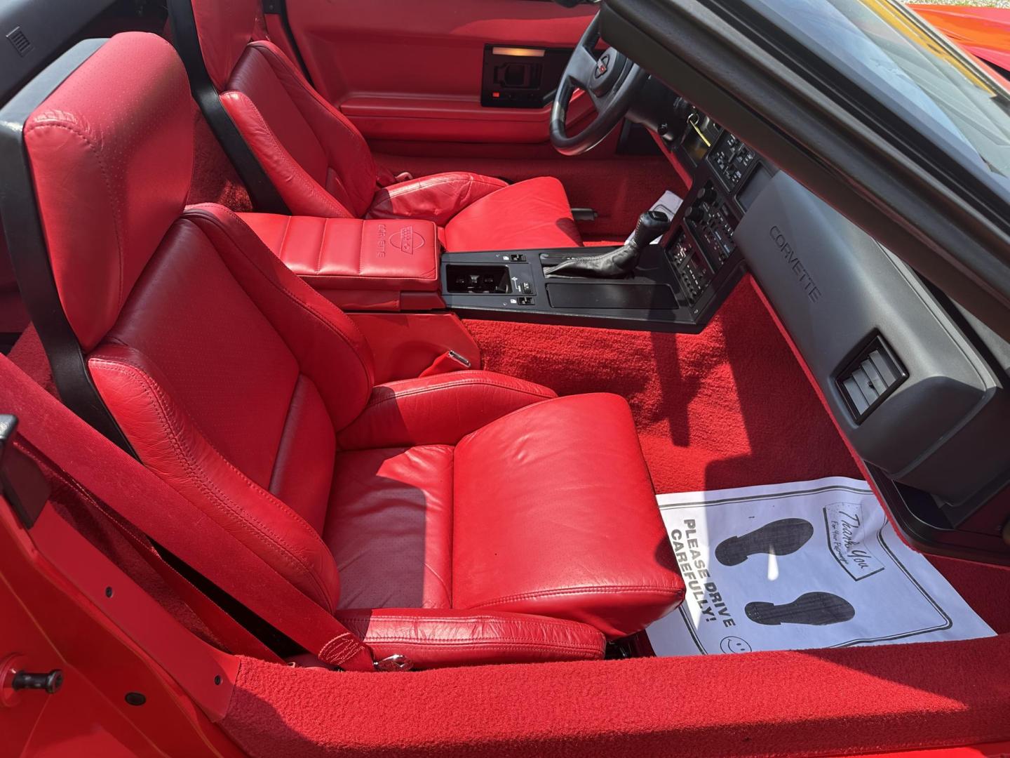 1988 Red Chevrolet Corvette Convertible (1G1YY3180J5) with an 5.7L V8 OHV 16V engine, located at 8464 Route 219, Brockway, PA, 15824, (814) 265-1330, 41.226871, -78.780518 - Photo#16
