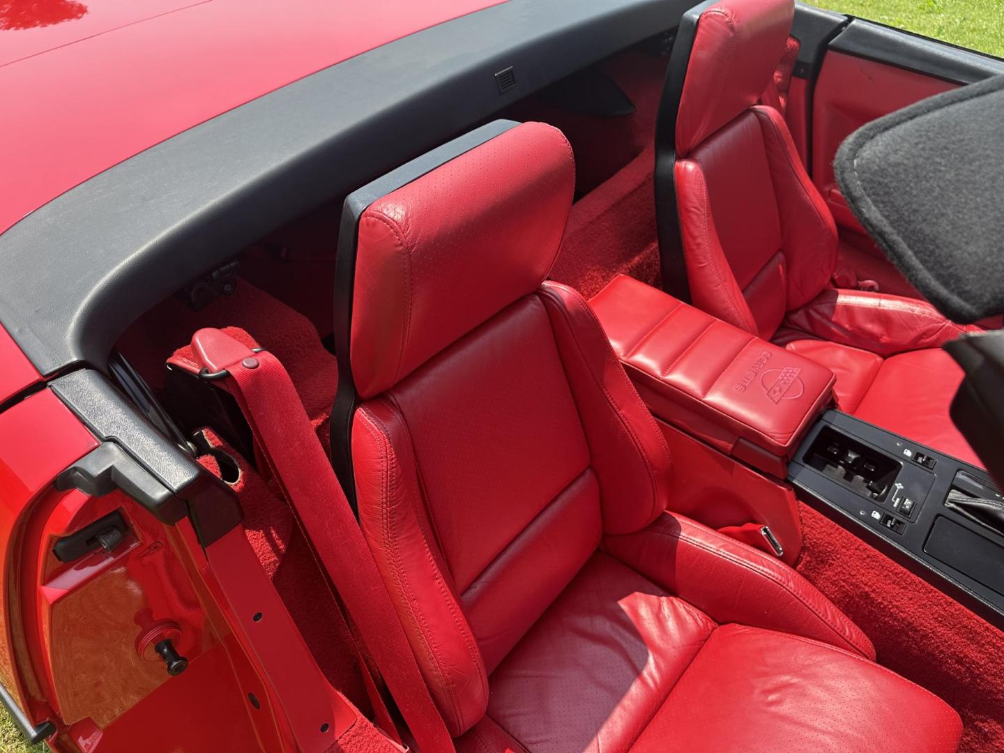 1988 Red Chevrolet Corvette Convertible (1G1YY3180J5) with an 5.7L V8 OHV 16V engine, located at 8464 Route 219, Brockway, PA, 15824, (814) 265-1330, 41.226871, -78.780518 - Photo#17