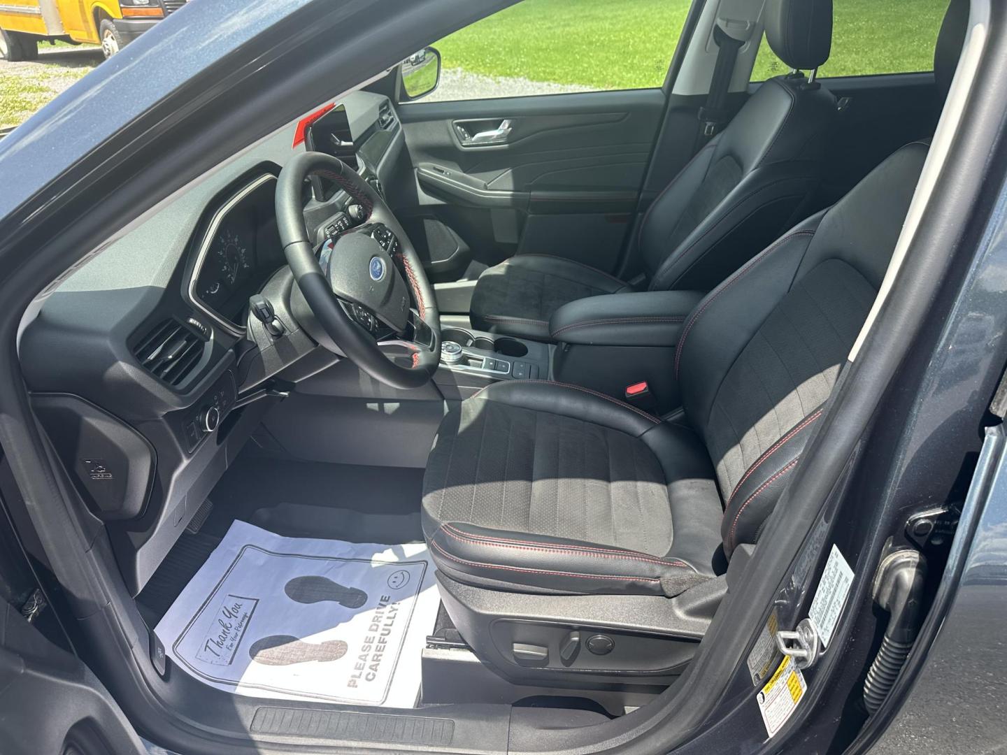 2022 Blue Ford Escape SEL 2.0L AWD (1FMCU9H99NU) with an 2.0L L4 DOHC 16V engine, 6A transmission, located at 8464 Route 219, Brockway, PA, 15824, (814) 265-1330, 41.226871, -78.780518 - Good looking 2022 Ford Escape SEL AWD in very nice condition and well equipped. This Ford Suv comes with air condition, power windows and locks, power/heated front seats, navigation, back up camera, pano roof, and factory alloy wheels. ONLY 37,000 miles on this 1-owner suv and is serviced for delive - Photo#2