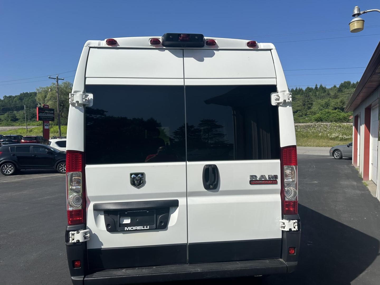 2019 White RAM Promaster 2500 High Roof Tradesman 159-in. WB (3C6TRVDG5KE) with an 3.6L V6 engine, 6A transmission, located at 8464 Route 219, Brockway, PA, 15824, (814) 265-1330, 41.226871, -78.780518 - Must see 2019 Ram 2500 Cargo van with built in shelves, high top, and ONLY 60000 miles. This van is in nice shape with lots of life left in it and serviced for delivery. Priced to sell, save thousands... - Photo#9