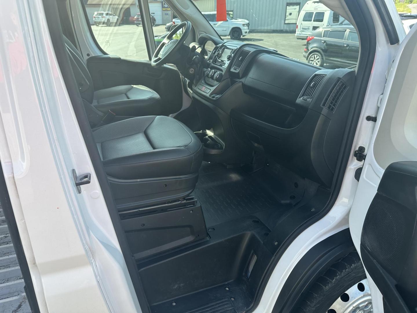 2019 White RAM Promaster 2500 High Roof Tradesman 159-in. WB (3C6TRVDG5KE) with an 3.6L V6 engine, 6A transmission, located at 8464 Route 219, Brockway, PA, 15824, (814) 265-1330, 41.226871, -78.780518 - Must see 2019 Ram 2500 Cargo van with built in shelves, high top, and ONLY 60000 miles. This van is in nice shape with lots of life left in it and serviced for delivery. Priced to sell, save thousands... - Photo#13
