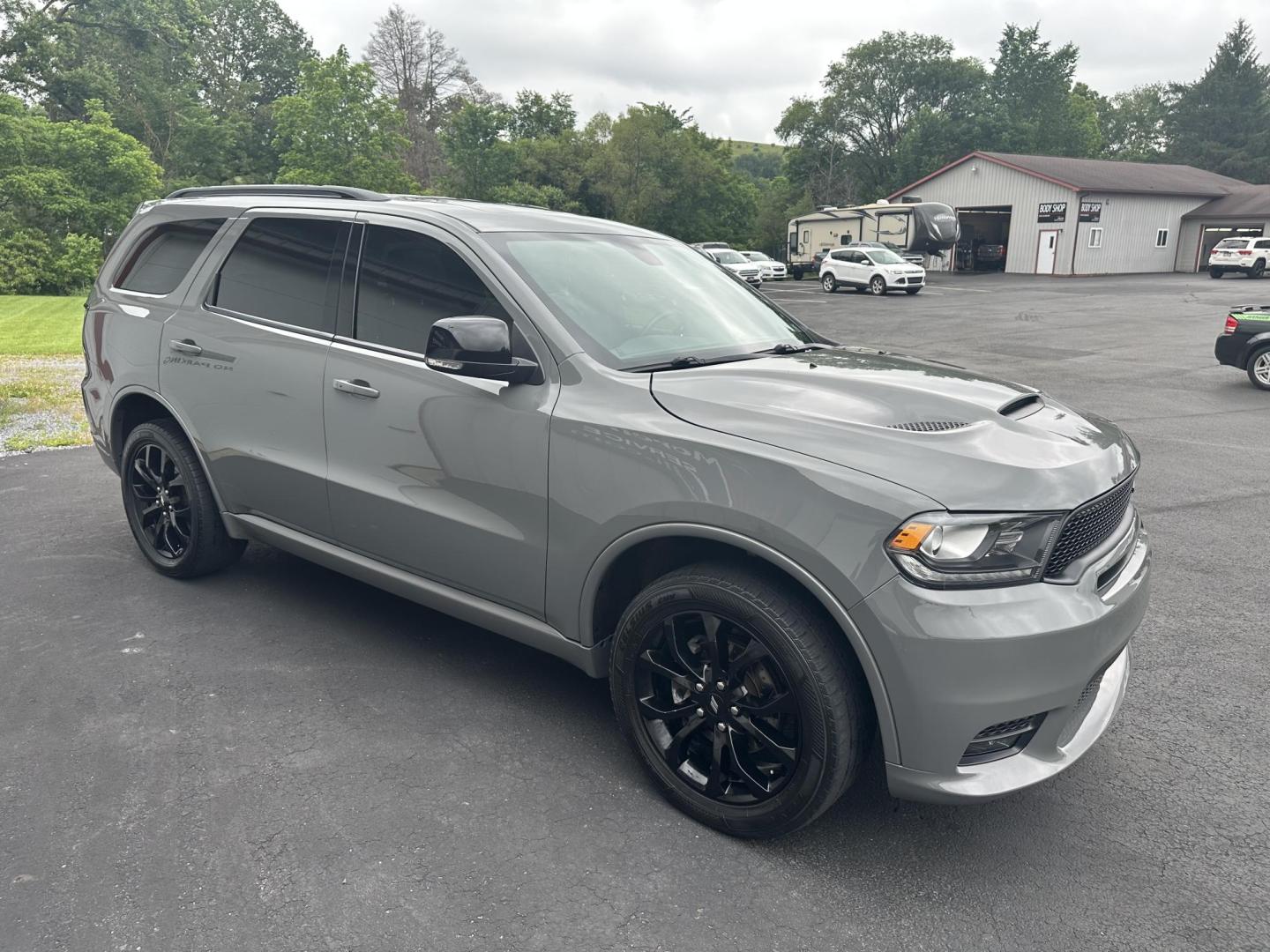 2020 Gray Dodge Durango GT AWD (1C4RDJDG7LC) with an 3.6L V6 DOHC 24V engine, 8A transmission, located at 8464 Route 219, Brockway, PA, 15824, (814) 265-1330, 41.226871, -78.780518 - Photo#19