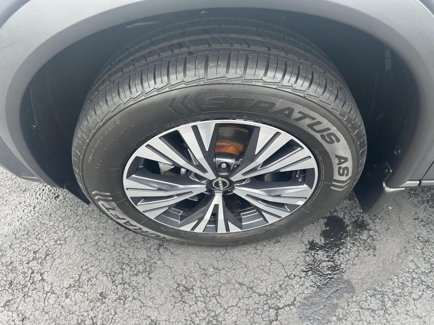 2023 Gray Nissan Rogue SV AWD (5N1BT3BB4PC) with an 2.5L L4 DOHC 16V engine, CVT transmission, located at 8464 Route 219, Brockway, PA, 15824, (814) 265-1330, 41.226871, -78.780518 - A must see suv with low miles and well taken care of. This 2023 Nissan Rogue SV all wheel drive with air condition, power windows and locks, power seat, factory alloys and much more. Serviced and remaining factory warranty. - Photo#1