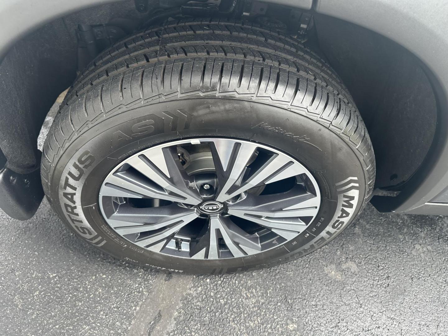 2023 Gray Nissan Rogue SV AWD (5N1BT3BB4PC) with an 2.5L L4 DOHC 16V engine, CVT transmission, located at 8464 Route 219, Brockway, PA, 15824, (814) 265-1330, 41.226871, -78.780518 - A must see suv with low miles and well taken care of. This 2023 Nissan Rogue SV all wheel drive with air condition, power windows and locks, power seat, factory alloys and much more. Serviced and remaining factory warranty. - Photo#14