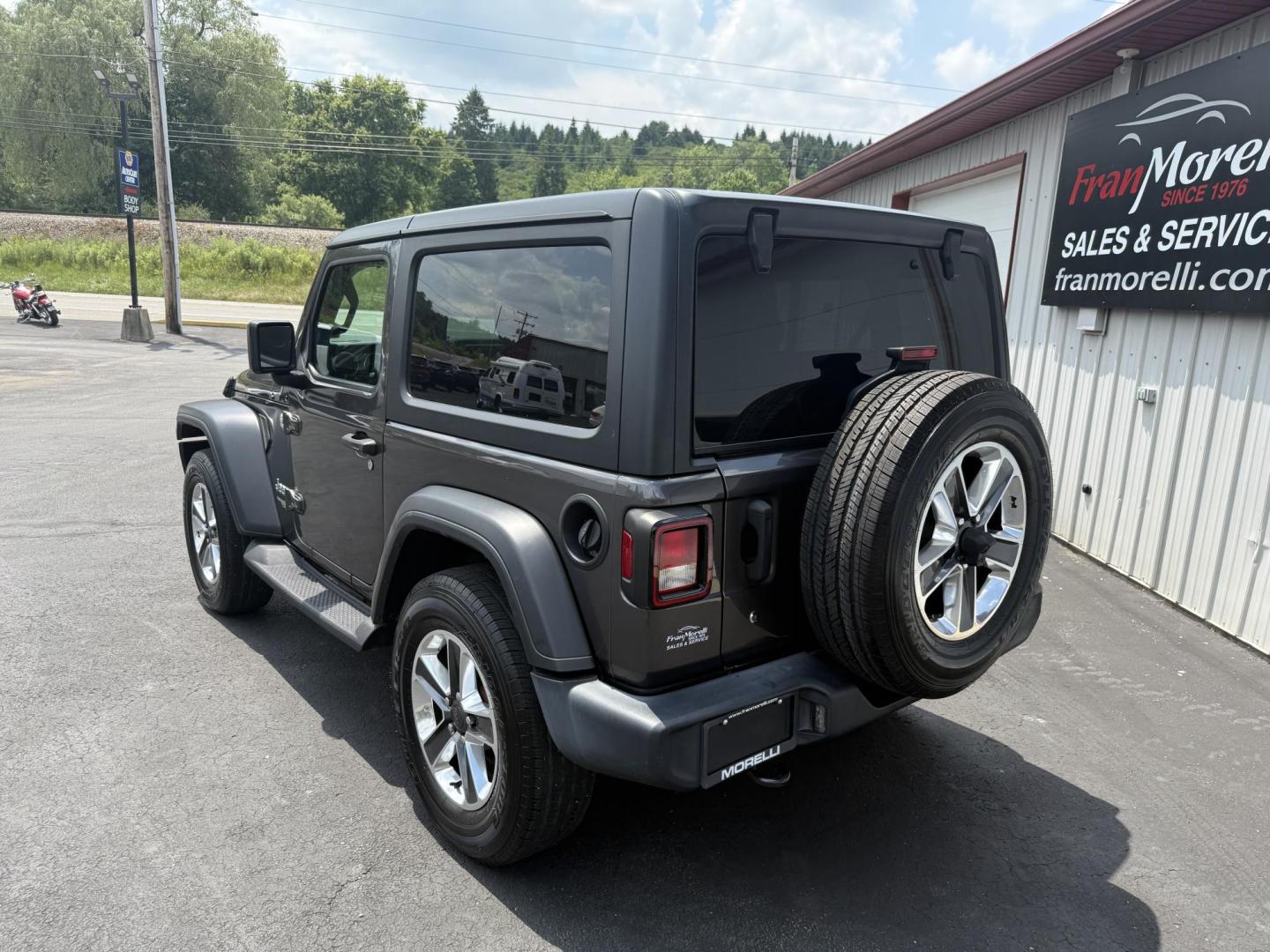 2019 Gray Jeep Wrangler Sport 4WD (1C4GJXAG3KW) with an 3.6L V6 DOHC 24V FFV engine, 6A transmission, located at 8464 Route 219, Brockway, PA, 15824, (814) 265-1330, 41.226871, -78.780518 - Good looking pre owned 2019 Jeep Wrangler Sport 2door 4wd with V6, automatic transmission, air condition, power windows and locks, heated seats, hard top, factory alloy wheels and much more. Priced below retail value, so hurry in before this one is gone. - Photo#8