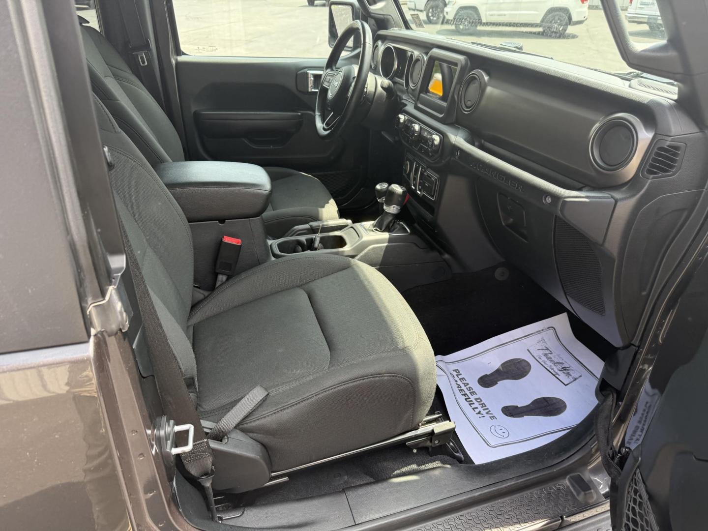 2019 Gray Jeep Wrangler Sport 4WD (1C4GJXAG3KW) with an 3.6L V6 DOHC 24V FFV engine, 6A transmission, located at 8464 Route 219, Brockway, PA, 15824, (814) 265-1330, 41.226871, -78.780518 - Good looking pre owned 2019 Jeep Wrangler Sport 2door 4wd with V6, automatic transmission, air condition, power windows and locks, heated seats, hard top, factory alloy wheels and much more. Priced below retail value, so hurry in before this one is gone. - Photo#11