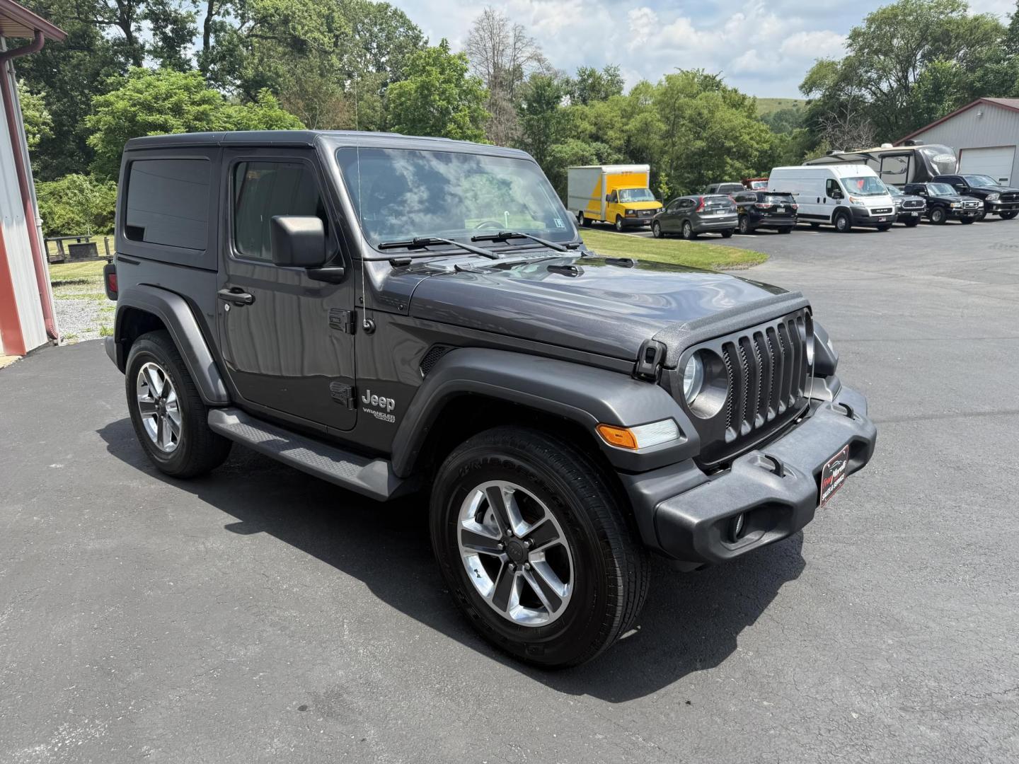 2019 Gray Jeep Wrangler Sport 4WD (1C4GJXAG3KW) with an 3.6L V6 DOHC 24V FFV engine, 6A transmission, located at 8464 Route 219, Brockway, PA, 15824, (814) 265-1330, 41.226871, -78.780518 - Good looking pre owned 2019 Jeep Wrangler Sport 2door 4wd with V6, automatic transmission, air condition, power windows and locks, heated seats, hard top, factory alloy wheels and much more. Priced below retail value, so hurry in before this one is gone. - Photo#14