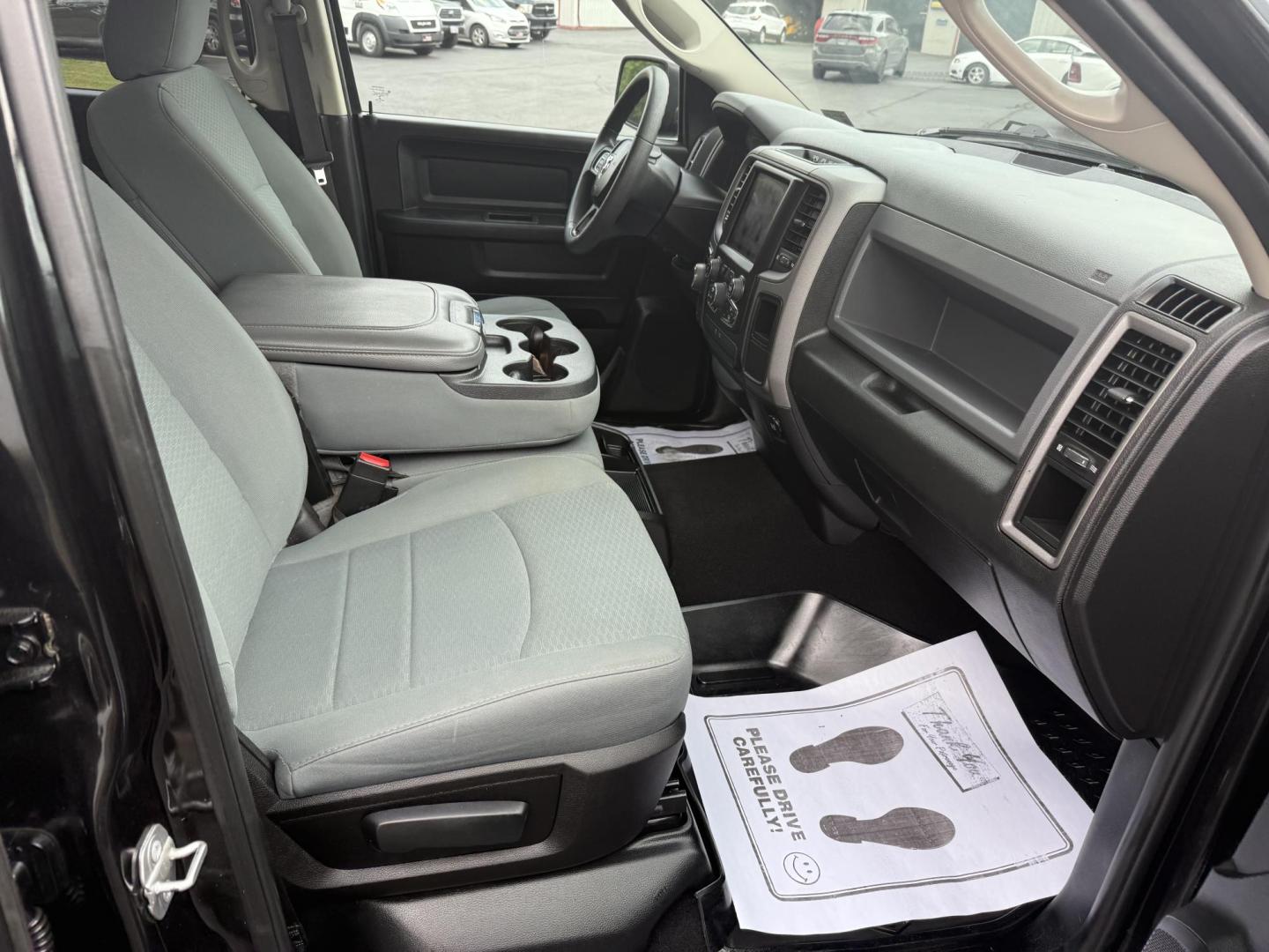 2019 Black RAM 1500 Tradesman Crew Cab SWB 4WD (1C6RR7KT8KS) with an 5.7L V8 OHV 16V engine, 8A transmission, located at 8464 Route 219, Brockway, PA, 15824, (814) 265-1330, 41.226871, -78.780518 - Sharp looking 2019 Ram 1500 Express Crew 4x4 with HEMI, air condition, power windows and locks, and ONLY 73000 miles. This truck will be serviced for delivery. - Photo#17