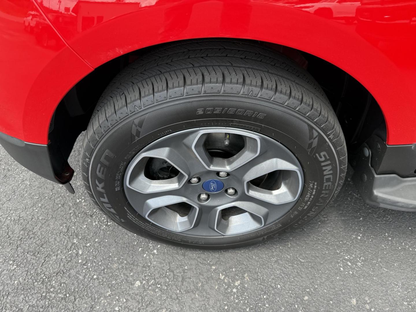 2020 Red Ford EcoSport S AWD (MAJ6S3FL6LC) with an 2.0L L4 DOHC 16V engine, 6A transmission, located at 8464 Route 219, Brockway, PA, 15824, (814) 265-1330, 41.226871, -78.780518 - Very clean, well taken care of 2020 Ford Ecosport S 4wd with 4 cylinder engine, air condition, power windows and locks, factory alloy wheels and ONLY 34000 miles! Serviced up and ready for delivery. - Photo#2