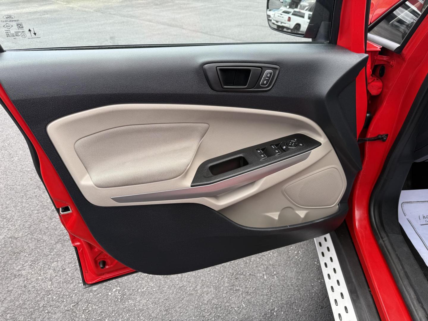 2020 Red Ford EcoSport S AWD (MAJ6S3FL6LC) with an 2.0L L4 DOHC 16V engine, 6A transmission, located at 8464 Route 219, Brockway, PA, 15824, (814) 265-1330, 41.226871, -78.780518 - Very clean, well taken care of 2020 Ford Ecosport S 4wd with 4 cylinder engine, air condition, power windows and locks, factory alloy wheels and ONLY 34000 miles! Serviced up and ready for delivery. - Photo#3