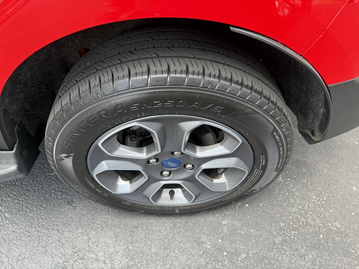 2020 Red Ford EcoSport S AWD (MAJ6S3FL6LC) with an 2.0L L4 DOHC 16V engine, 6A transmission, located at 8464 Route 219, Brockway, PA, 15824, (814) 265-1330, 41.226871, -78.780518 - Very clean, well taken care of 2020 Ford Ecosport S 4wd with 4 cylinder engine, air condition, power windows and locks, factory alloy wheels and ONLY 34000 miles! Serviced up and ready for delivery. - Photo#8