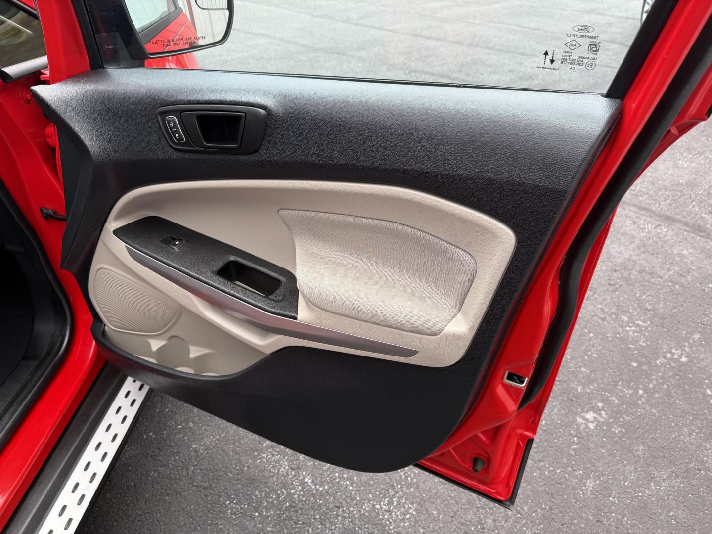 2020 Red Ford EcoSport S AWD (MAJ6S3FL6LC) with an 2.0L L4 DOHC 16V engine, 6A transmission, located at 8464 Route 219, Brockway, PA, 15824, (814) 265-1330, 41.226871, -78.780518 - Very clean, well taken care of 2020 Ford Ecosport S 4wd with 4 cylinder engine, air condition, power windows and locks, factory alloy wheels and ONLY 34000 miles! Serviced up and ready for delivery. - Photo#16