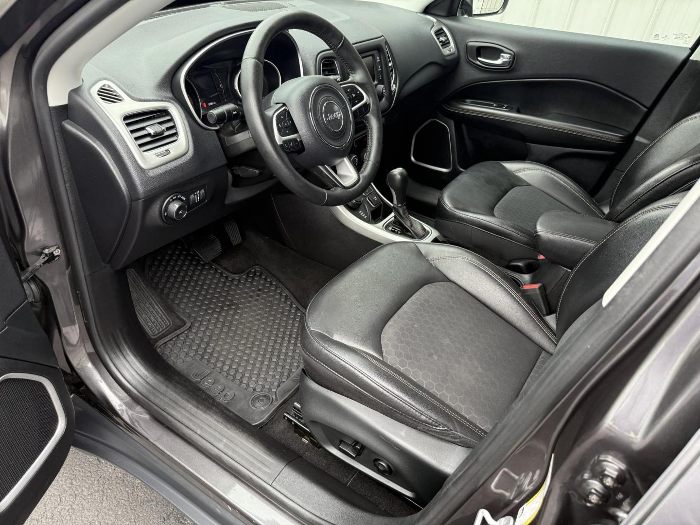 2018 Gray Jeep Compass Sport 4WD (3C4NJDBB4JT) with an 2.4L L4 DOHC 16V engine, located at 8464 Route 219, Brockway, PA, 15824, (814) 265-1330, 41.226871, -78.780518 - Good looking pre owned 2018 Jeep Compass Latitude 4wd with 4 cylinder engine...air condition, power windows and locks, power seat, factory alloy wheels and much more. Serviced up and ready to go. Great price, hurry in this won't last long. - Photo#3