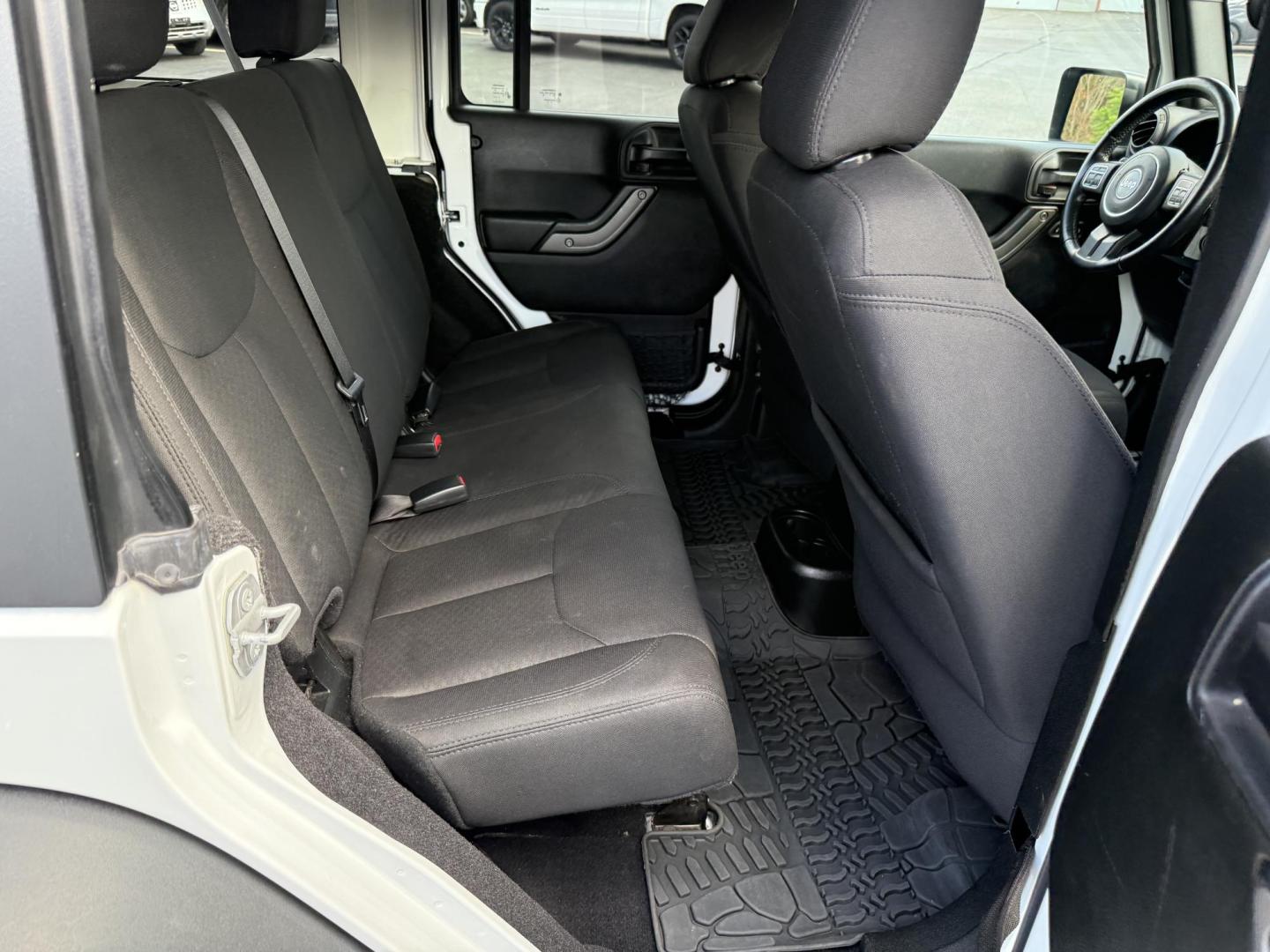 2017 White Jeep Wrangler Unlimited Sport 4WD (1C4BJWDG5HL) with an 3.6L V6 DOHC 24V FFV engine, located at 8464 Route 219, Brockway, PA, 15824, (814) 265-1330, 41.226871, -78.780518 - FRESH ARRIVAL...2017 Jeep Wrangler Unlimited Sport 4wd with V6, automatic , air condition, power windows and locks, hard top, factory alloy wheels and only 80000 miles. - Photo#12