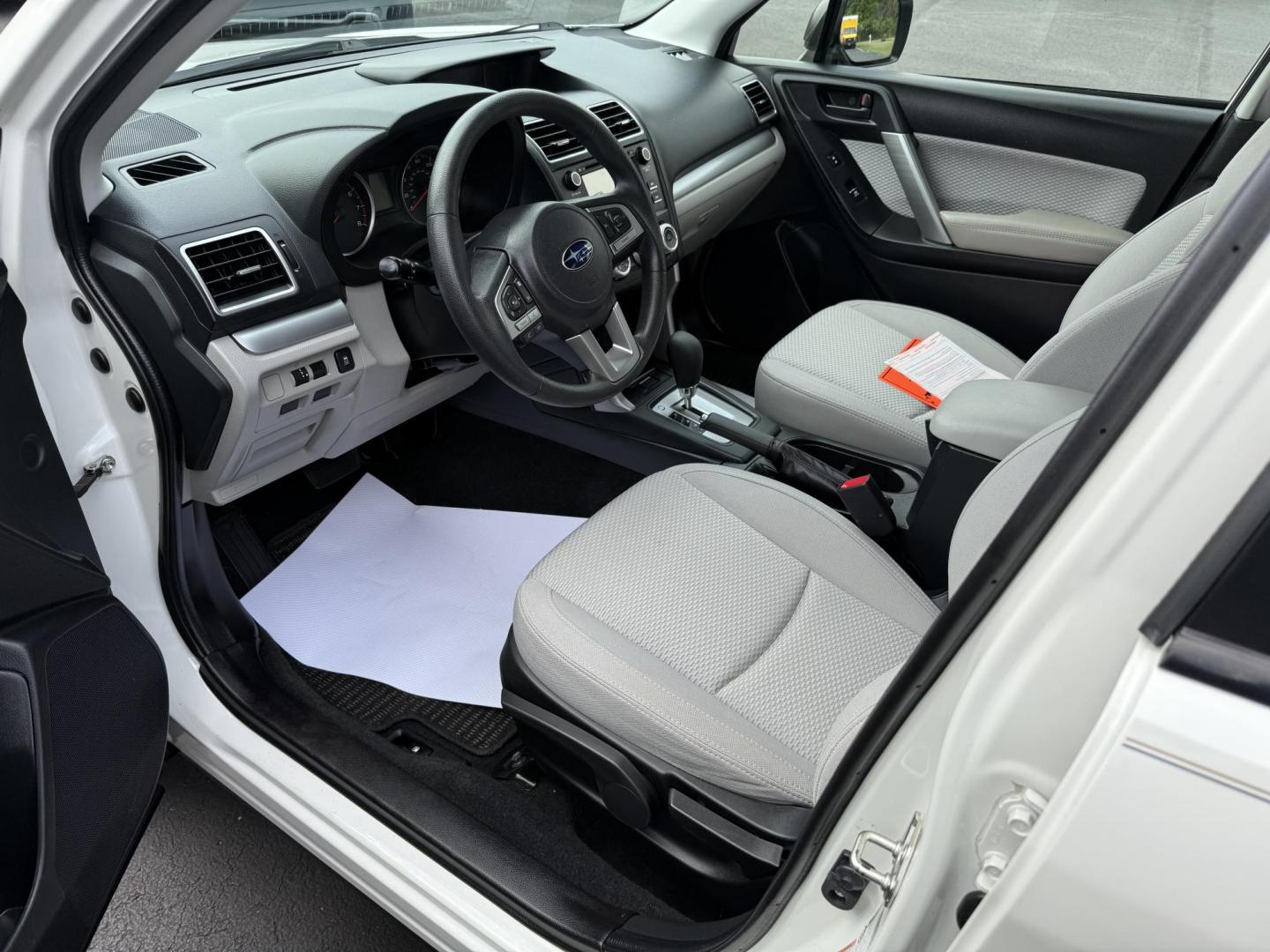 2018 White Subaru Forester 2.5i Premium PZEV CVT (JF2SJABC8JH) with an 2.5L H4 SOHC 16V engine, CVT transmission, located at 8464 Route 219, Brockway, PA, 15824, (814) 265-1330, 41.226871, -78.780518 - Photo#2