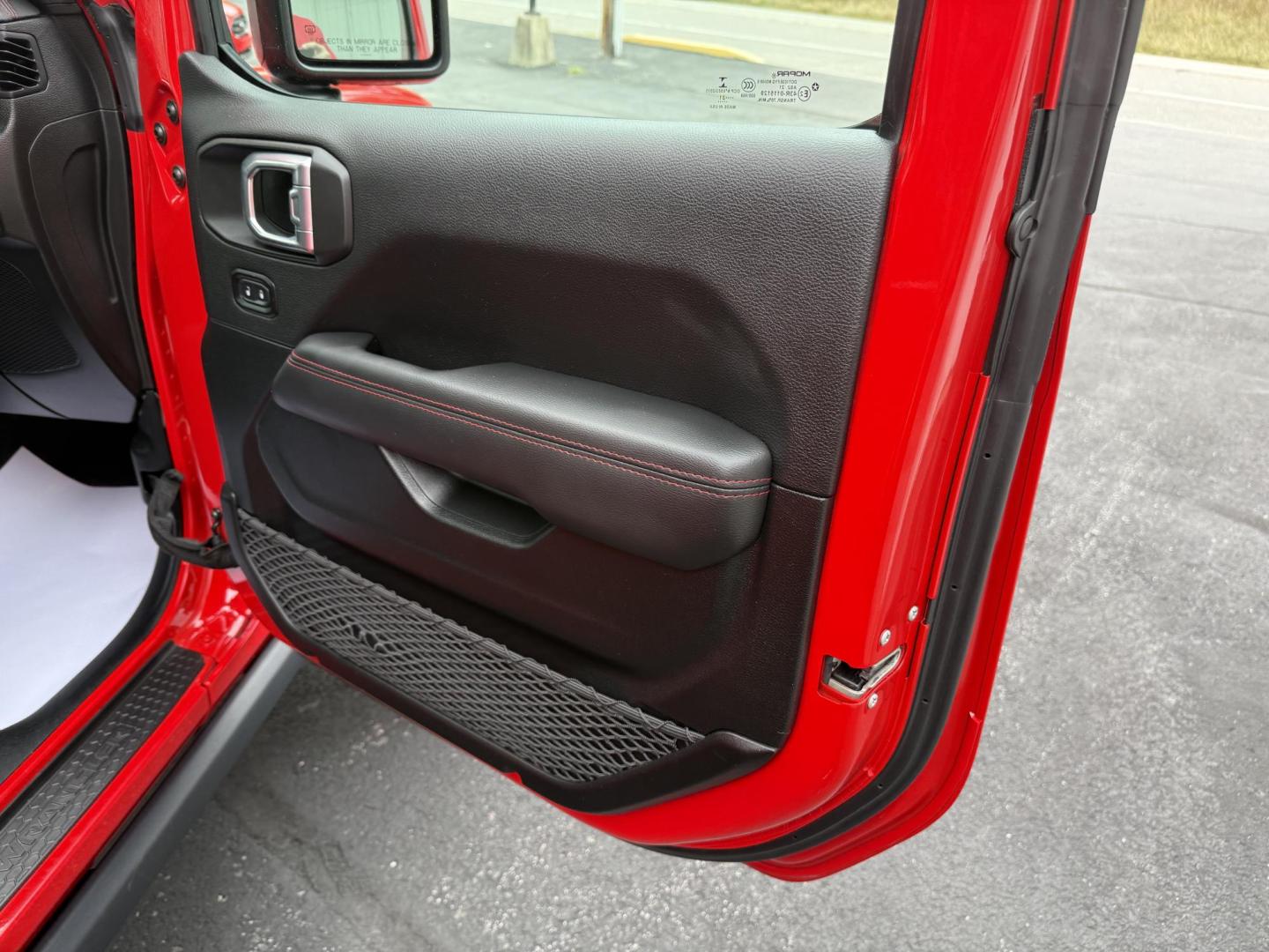 2021 Red Jeep Wrangler Unlimited Rubicon (1C4HJXFG4MW) with an 3.6L V6 DOHC 24V FFV engine, 6A transmission, located at 8464 Route 219, Brockway, PA, 15824, (814) 265-1330, 41.226871, -78.780518 - MUST SEE 2021 JEEP WRANGELR UNLIMITED RUBICON...just arrived. This Jeep is like new with 3.6 engine, leather interior, big screen radio, matching hard top, left, and ONLY 22700 miles. This Jeep is priced well under retail value, so hurry in before it's gone. Serviced up and comes with warranty. - Photo#25