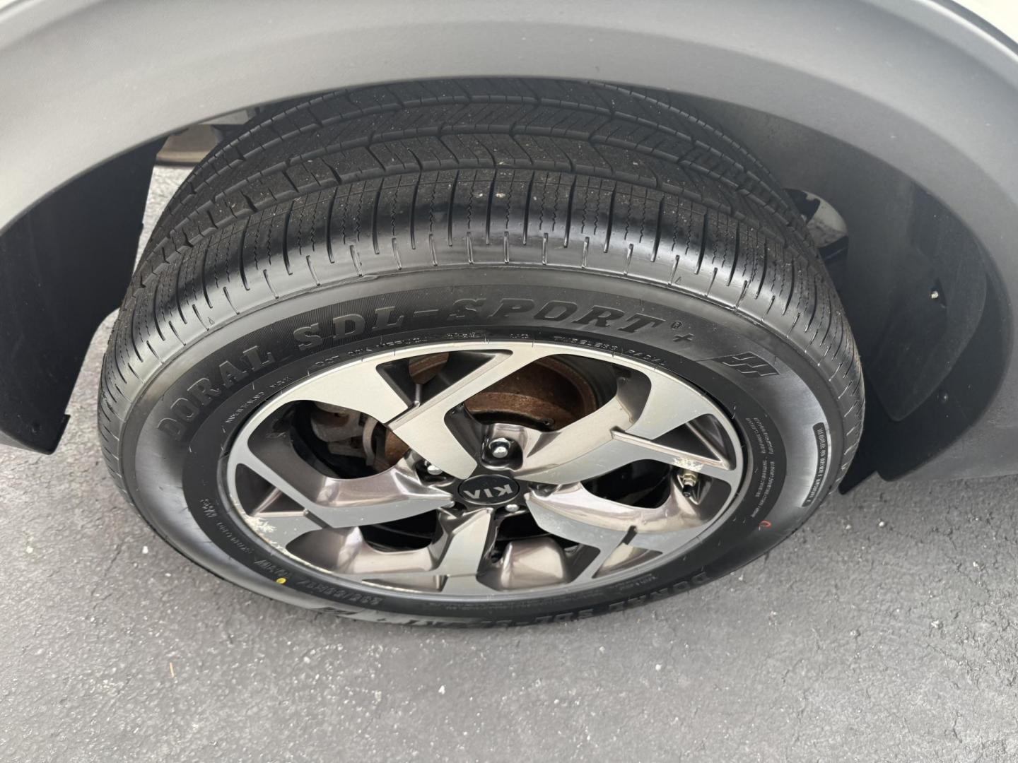 2022 White Kia Sportage LX AWD (KNDPMCAC3N7) with an 2.4L V6 DOHC 24V engine, 6A transmission, located at 8464 Route 219, Brockway, PA, 15824, (814) 265-1330, 41.226871, -78.780518 - Photo#13