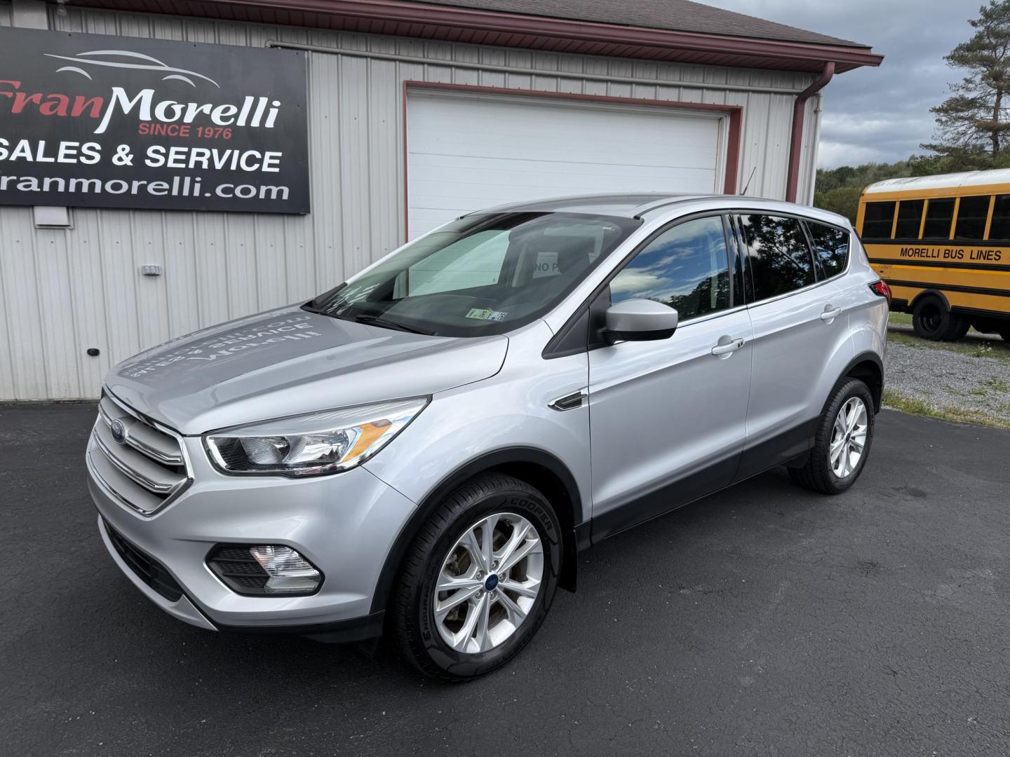 2019 Silver Ford Escape SE 4WD (1FMCU9GDXKU) with an 1.5L L4 DOHC 16V engine, 6A transmission, located at 8464 Route 219, Brockway, PA, 15824, (814) 265-1330, 41.226871, -78.780518 - Very nice clean 2019 Ford Escape SE 4wd with cloth interior, power seat, air condition, power windows and locks, factory alloy wheels, and much more. This Ford is serviced, and priced well below retail value. - Photo#0