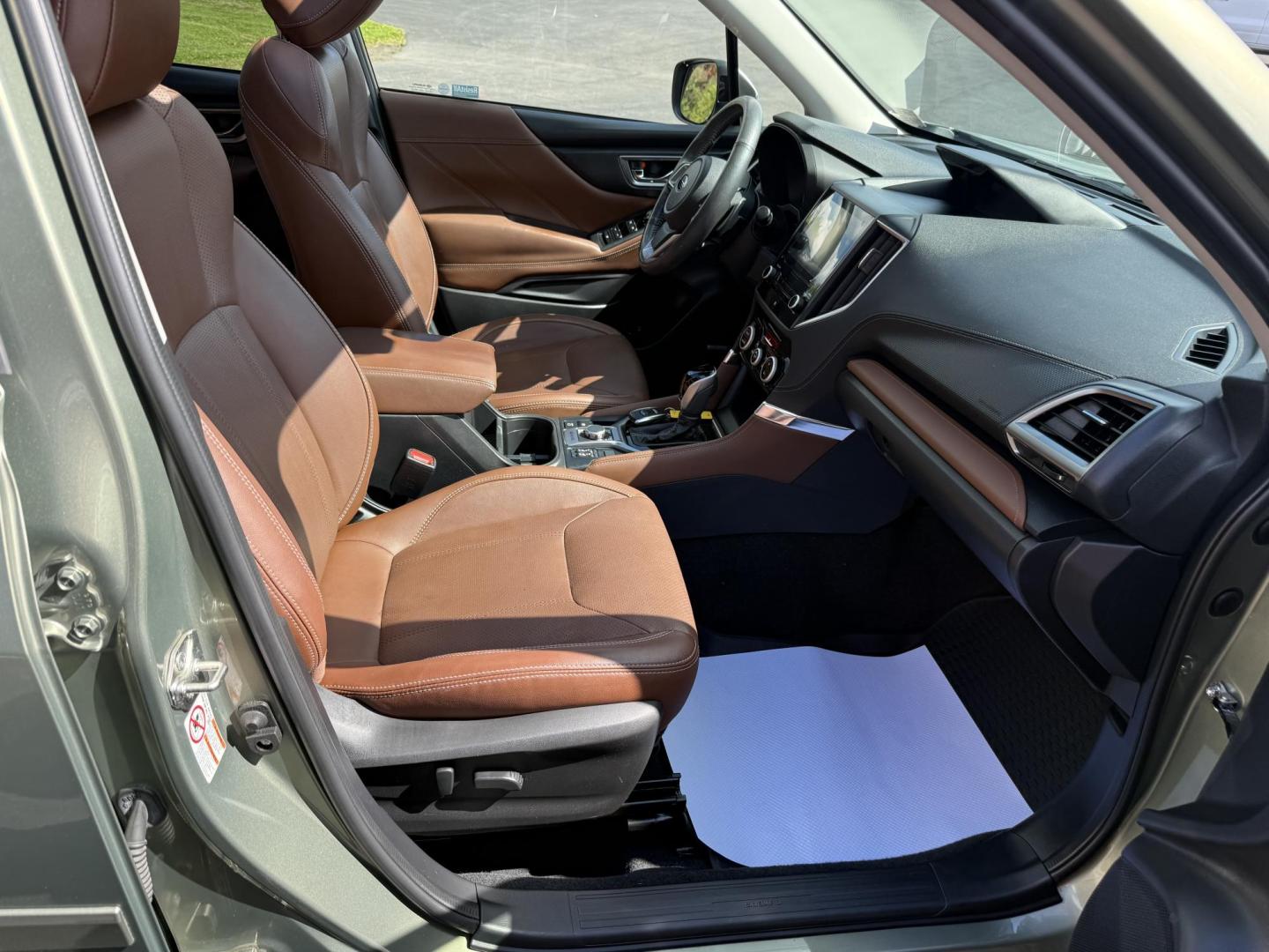 2019 Green Subaru Forester Touring (JF2SKAWC8KH) with an 2.5L H4 SOHC 16V engine, CVT transmission, located at 8464 Route 219, Brockway, PA, 15824, (814) 265-1330, 41.226871, -78.780518 - ONE SHARP LOCAL TRADE IN and in very nice condition. 2019 Subaru Forester Touring pkg with leather interior, power pano roof, navigation, pwr/heated front seats, and much more. This Subaru has only 48000 miles and is serviced up. - Photo#21