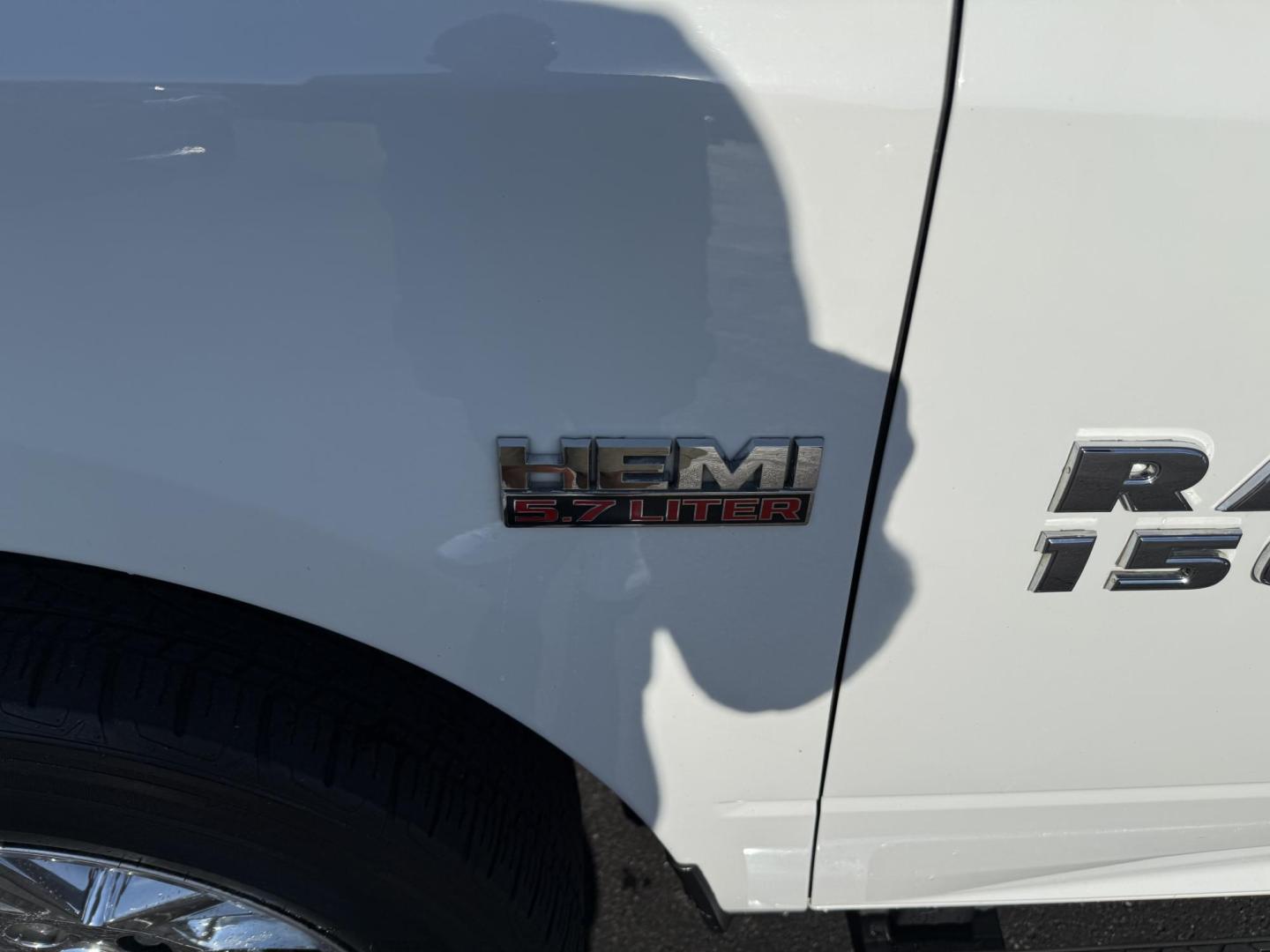 2017 White RAM 1500 Tradesman Quad Cab 4WD (1C6RR7FT7HS) with an 5.7L V8 OHV 16V engine, 8A transmission, located at 8464 Route 219, Brockway, PA, 15824, (814) 265-1330, 41.226871, -78.780518 - Good looking pre owned 2017 Ram 1500 Q/Cab 4wd with HEMI, 20's, air condition, power windows and locks, bed liner and much more. ONLY 88000 miles on this Ram truck and is serviced up! - Photo#2