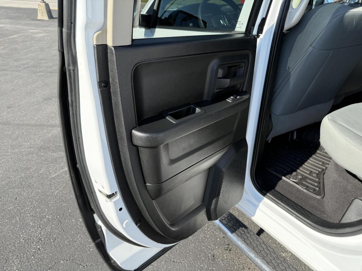 2017 White RAM 1500 Tradesman Quad Cab 4WD (1C6RR7FT7HS) with an 5.7L V8 OHV 16V engine, 8A transmission, located at 8464 Route 219, Brockway, PA, 15824, (814) 265-1330, 41.226871, -78.780518 - Good looking pre owned 2017 Ram 1500 Q/Cab 4wd with HEMI, 20's, air condition, power windows and locks, bed liner and much more. ONLY 88000 miles on this Ram truck and is serviced up! - Photo#10