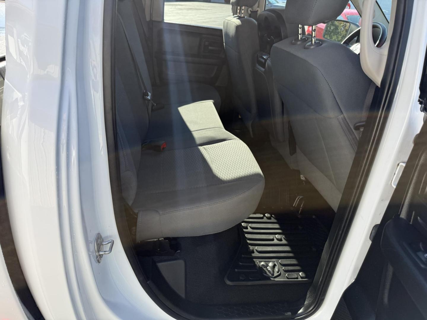 2017 White RAM 1500 Tradesman Quad Cab 4WD (1C6RR7FT7HS) with an 5.7L V8 OHV 16V engine, 8A transmission, located at 8464 Route 219, Brockway, PA, 15824, (814) 265-1330, 41.226871, -78.780518 - Good looking pre owned 2017 Ram 1500 Q/Cab 4wd with HEMI, 20's, air condition, power windows and locks, bed liner and much more. ONLY 88000 miles on this Ram truck and is serviced up! - Photo#14