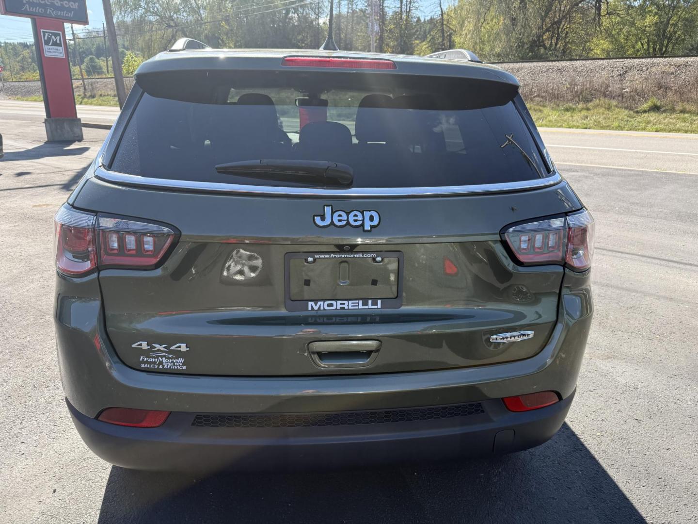 2019 Green Jeep Compass Sport 4WD (3C4NJDBB5KT) with an 2.4L L4 DOHC 16V engine, located at 8464 Route 219, Brockway, PA, 15824, (814) 265-1330, 41.226871, -78.780518 - Photo#11