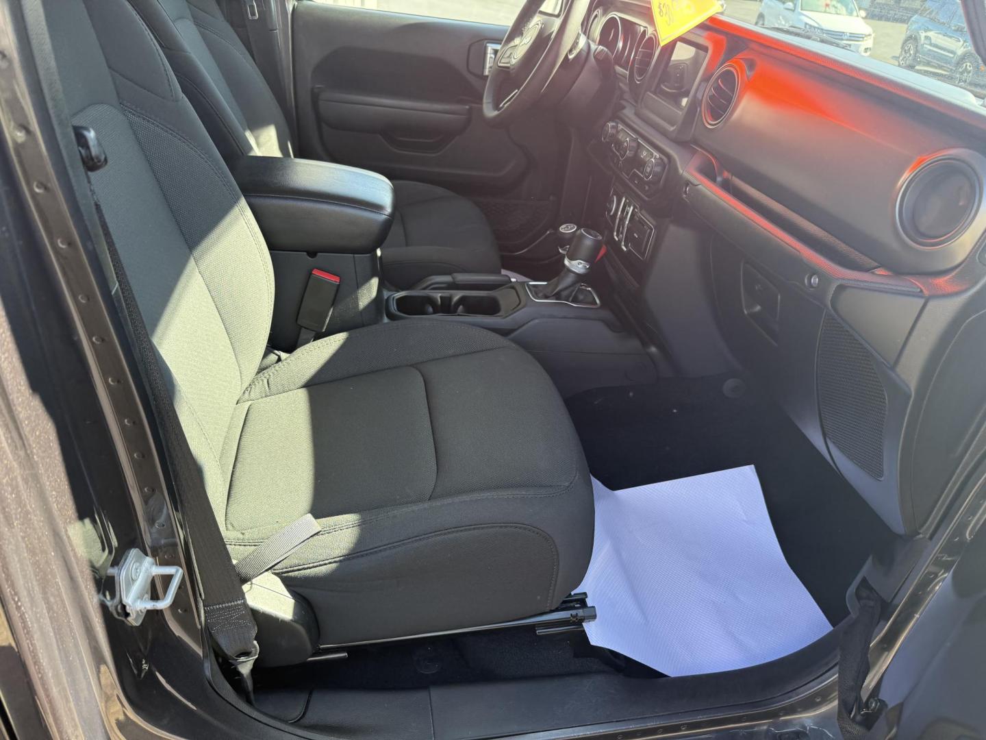 2023 Charcoal Jeep Gladiator Sport (1C6HJTAG8PL) with an 3.6L V6 DOHC 24V engine, 6M transmission, located at 8464 Route 219, Brockway, PA, 15824, (814) 265-1330, 41.226871, -78.780518 - Good looking pre owned 2023 Jeep Gladiator SPORT S 4wd with V6, air condition, power windows and locks, and much more. ONLY 40000 miles and this Jeep has been serviced up. - Photo#16