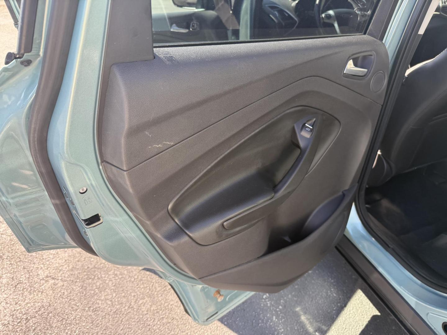 2013 Green Ford Escape Titanium 4WD (1FMCU9J93DU) with an 2.0L L4 DOHC 16V engine, 6-Speed Automatic transmission, located at 8464 Route 219, Brockway, PA, 15824, (814) 265-1330, 41.226871, -78.780518 - Local vehicle in very nice shape and has very low miles. This 2013 Ford Escape Titanium has cloth/leather trimed seating with pwr/heated front seats, big screen radio with back up camera, hitch and only 74900 miles. - Photo#8