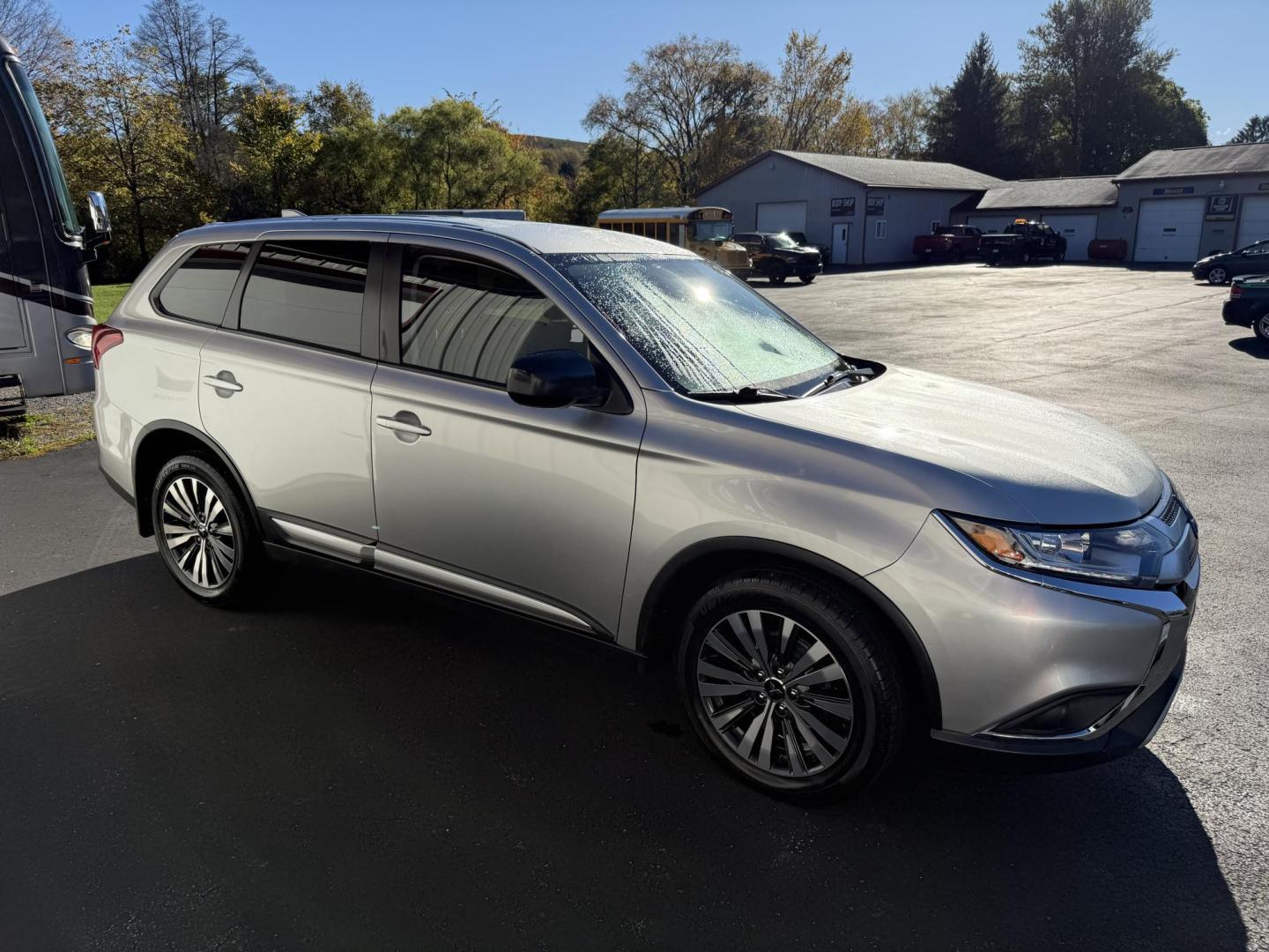 2020 Silver Mitsubishi Outlander SEL AWD (JA4AZ3A30LZ) with an 2.4L L4 DOHC 16V engine, CVT transmission, located at 8464 Route 219, Brockway, PA, 15824, (814) 265-1330, 41.226871, -78.780518 - clean, Well taken care of 2020 Mits Outlander SE AWD with 3rd row seating, air condition, power windows and locks, heated front seats, factory wheels and ONLY 63000 miles. Serviced and ready to go. - Photo#15