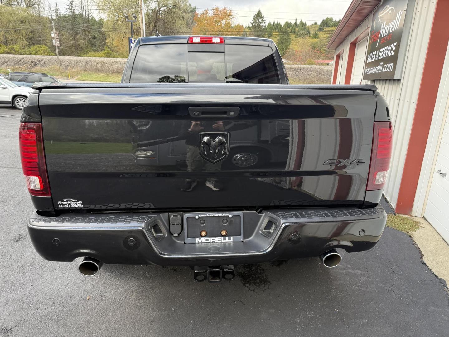 2018 Black RAM 1500 Sport Crew Cab SWB 4WD (1C6RR7MT2JS) with an 5.7L V8 OHV 16V engine, 8A transmission, located at 8464 Route 219, Brockway, PA, 15824, (814) 265-1330, 41.226871, -78.780518 - ONE SHARP TRUCK...2018 Ram 1500 Crew Cab Sport 4wd with HEMI, a/c, power/heated front seats, navigation, sunroof, hitch, 20's, bed cover, and only 55000 miles. This Ram truck is serviced and ready to go...save thousands from retail value. - Photo#15