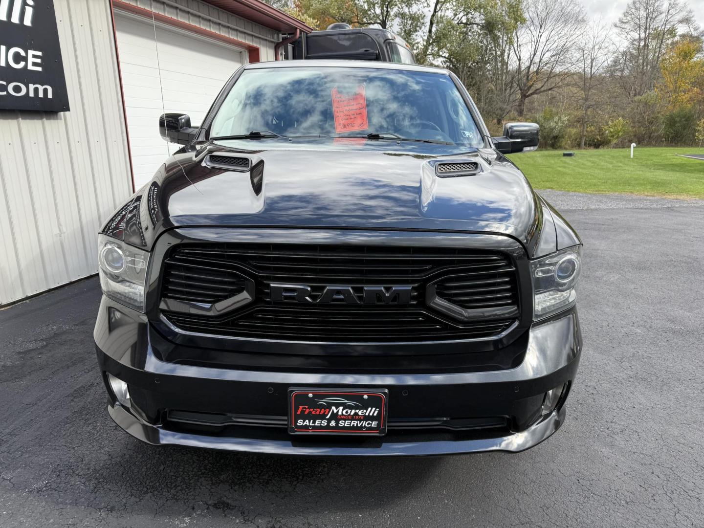 2018 Black RAM 1500 Sport Crew Cab SWB 4WD (1C6RR7MT2JS) with an 5.7L V8 OHV 16V engine, 8A transmission, located at 8464 Route 219, Brockway, PA, 15824, (814) 265-1330, 41.226871, -78.780518 - ONE SHARP TRUCK...2018 Ram 1500 Crew Cab Sport 4wd with HEMI, a/c, power/heated front seats, navigation, sunroof, hitch, 20's, bed cover, and only 55000 miles. This Ram truck is serviced and ready to go...save thousands from retail value. - Photo#24