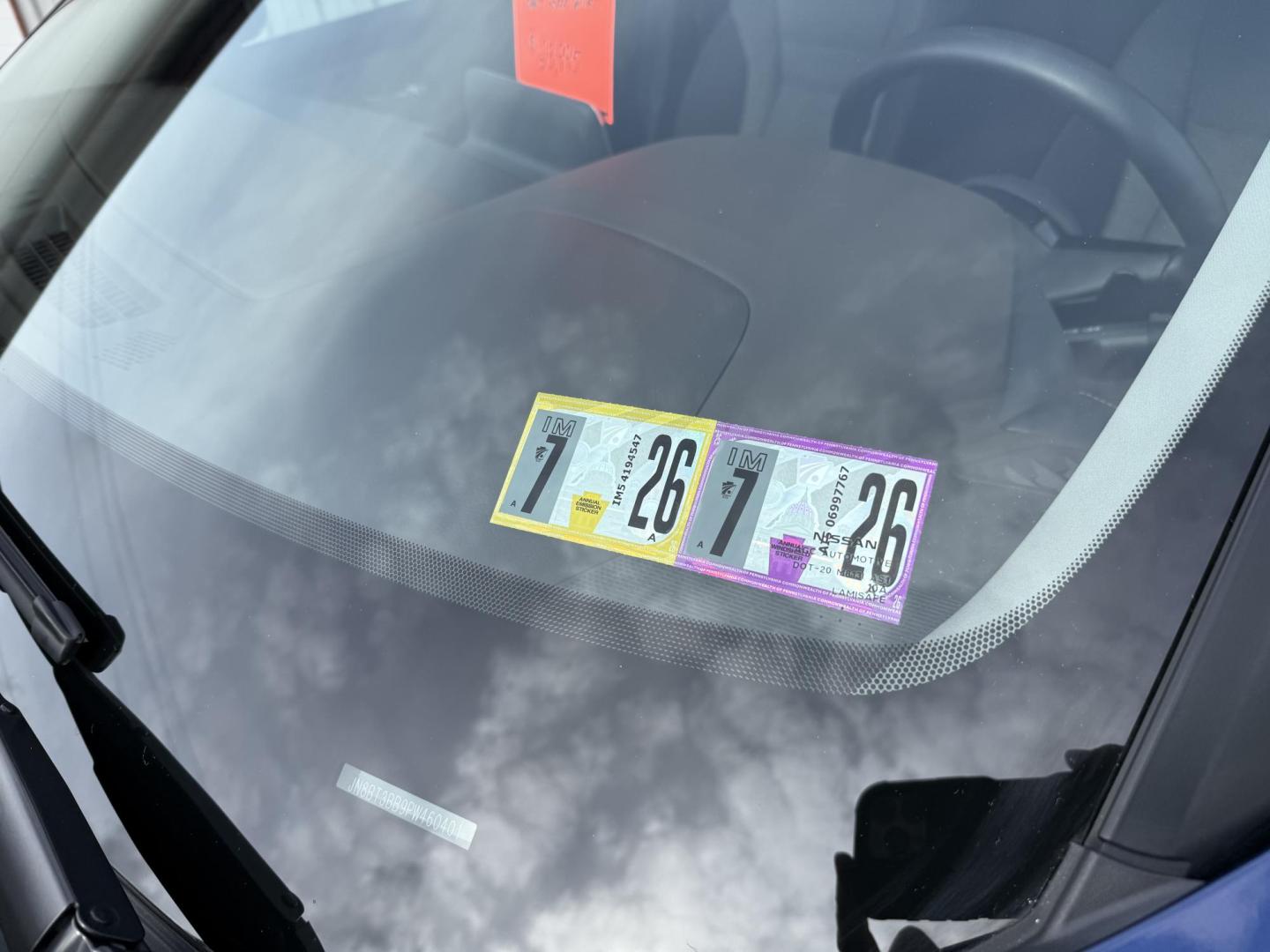 2023 Blue Nissan Rogue SV AWD (JN8BT3BB9PW) with an 2.5L L4 DOHC 16V engine, CVT transmission, located at 8464 Route 219, Brockway, PA, 15824, (814) 265-1330, 41.226871, -78.780518 - Photo#2