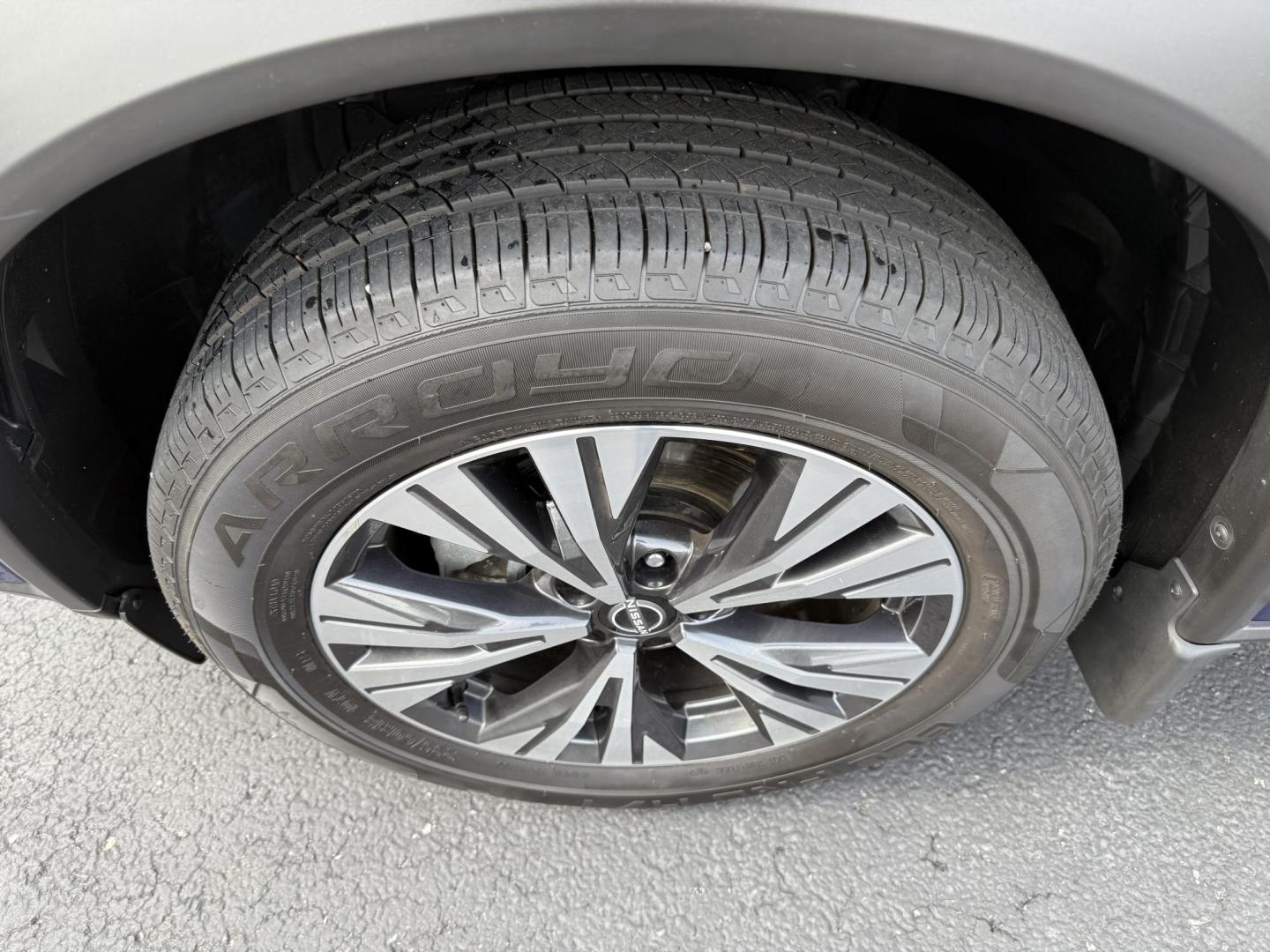 2023 Blue Nissan Rogue SV AWD (JN8BT3BB9PW) with an 2.5L L4 DOHC 16V engine, CVT transmission, located at 8464 Route 219, Brockway, PA, 15824, (814) 265-1330, 41.226871, -78.780518 - Photo#1