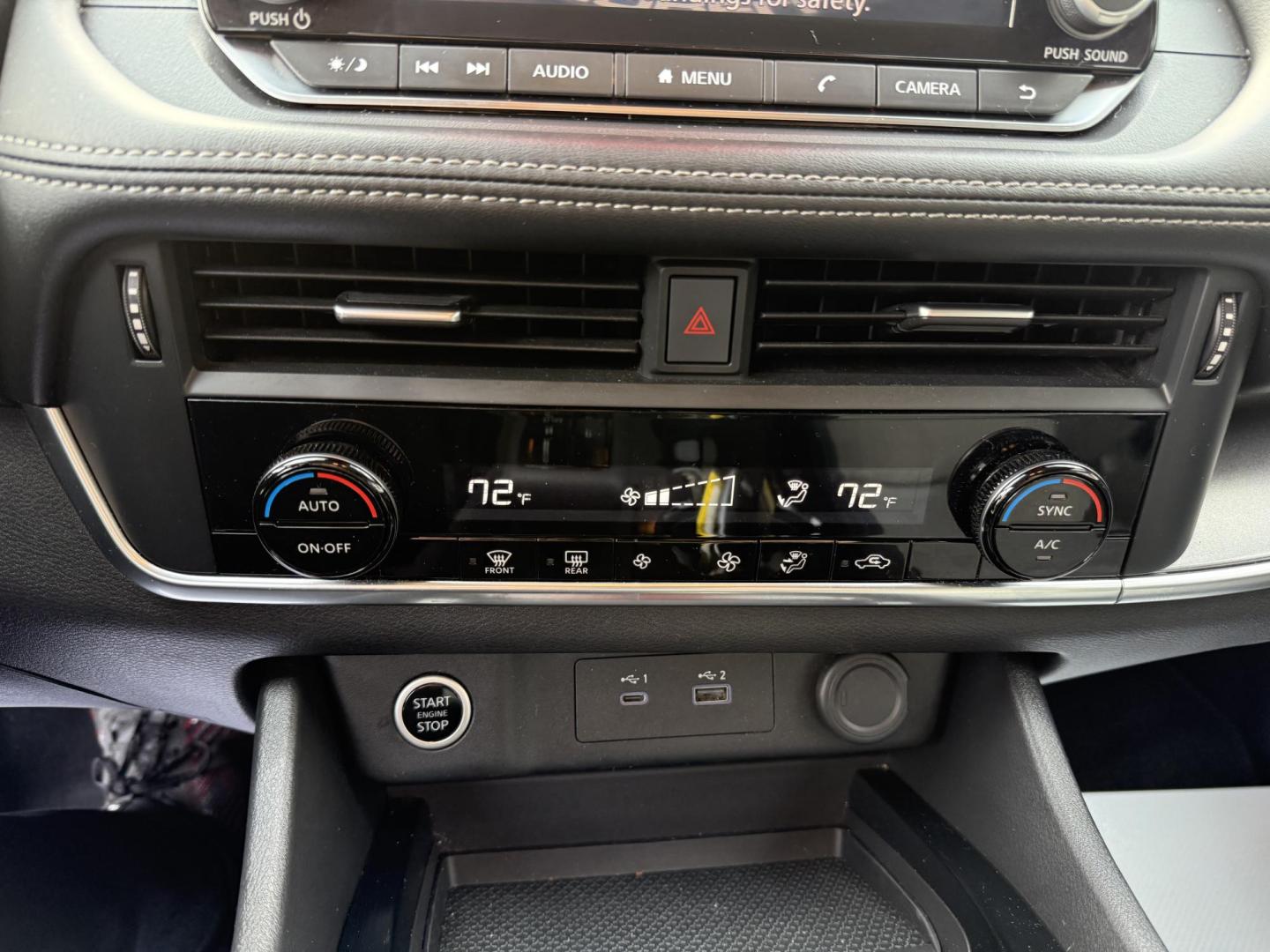 2023 Blue Nissan Rogue SV AWD (JN8BT3BB9PW) with an 2.5L L4 DOHC 16V engine, CVT transmission, located at 8464 Route 219, Brockway, PA, 15824, (814) 265-1330, 41.226871, -78.780518 - Photo#6